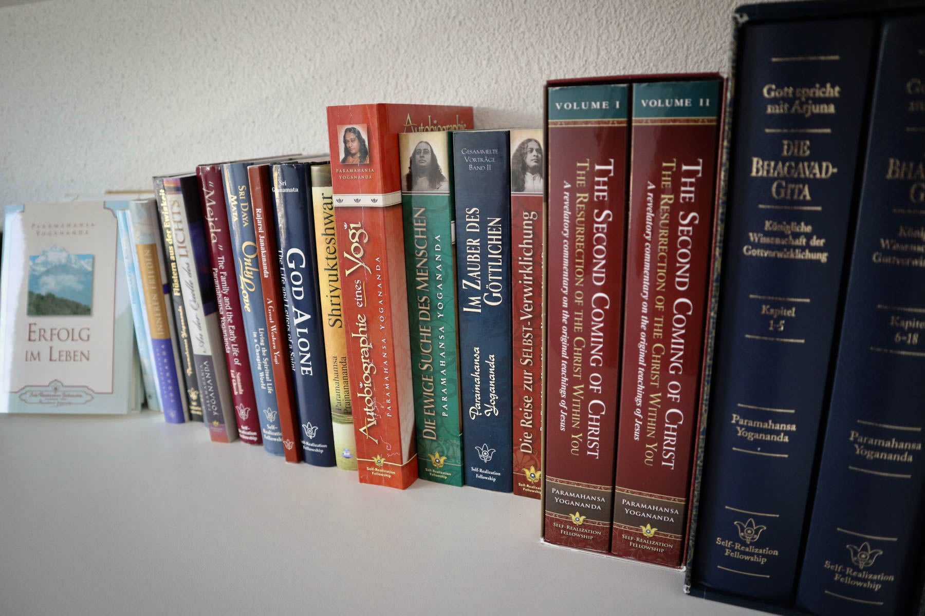 Livres de yoga, autobiographie et bien plus encore