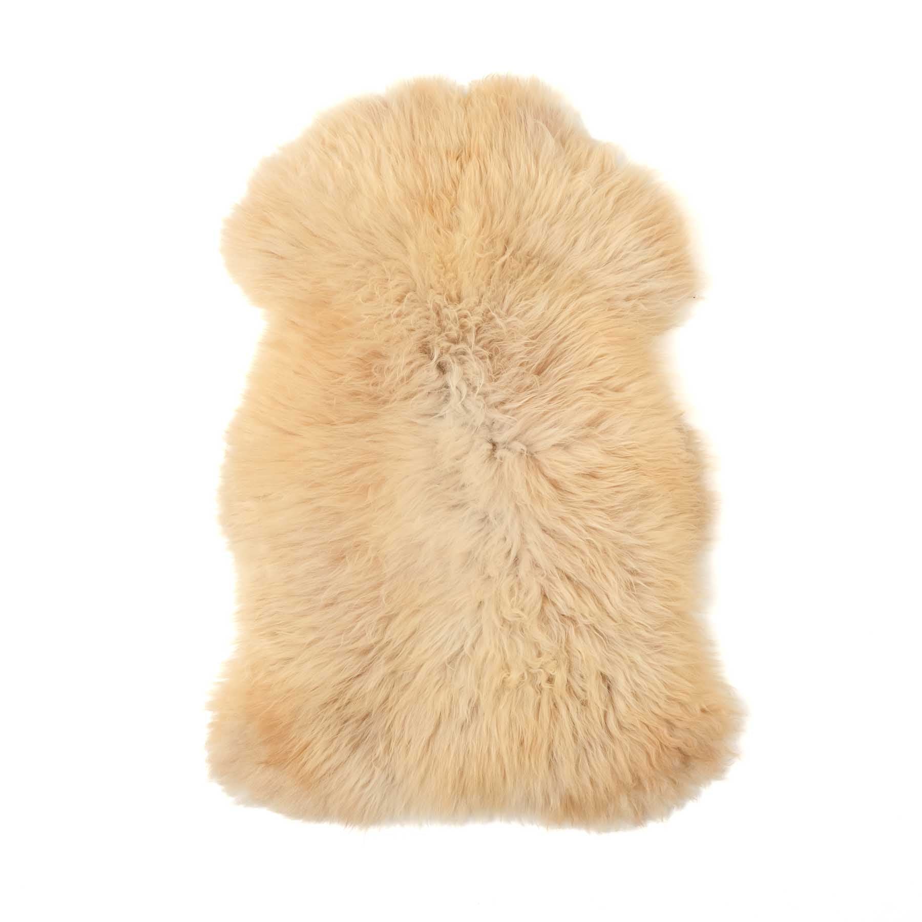 Peau d'agneau mérinos beige