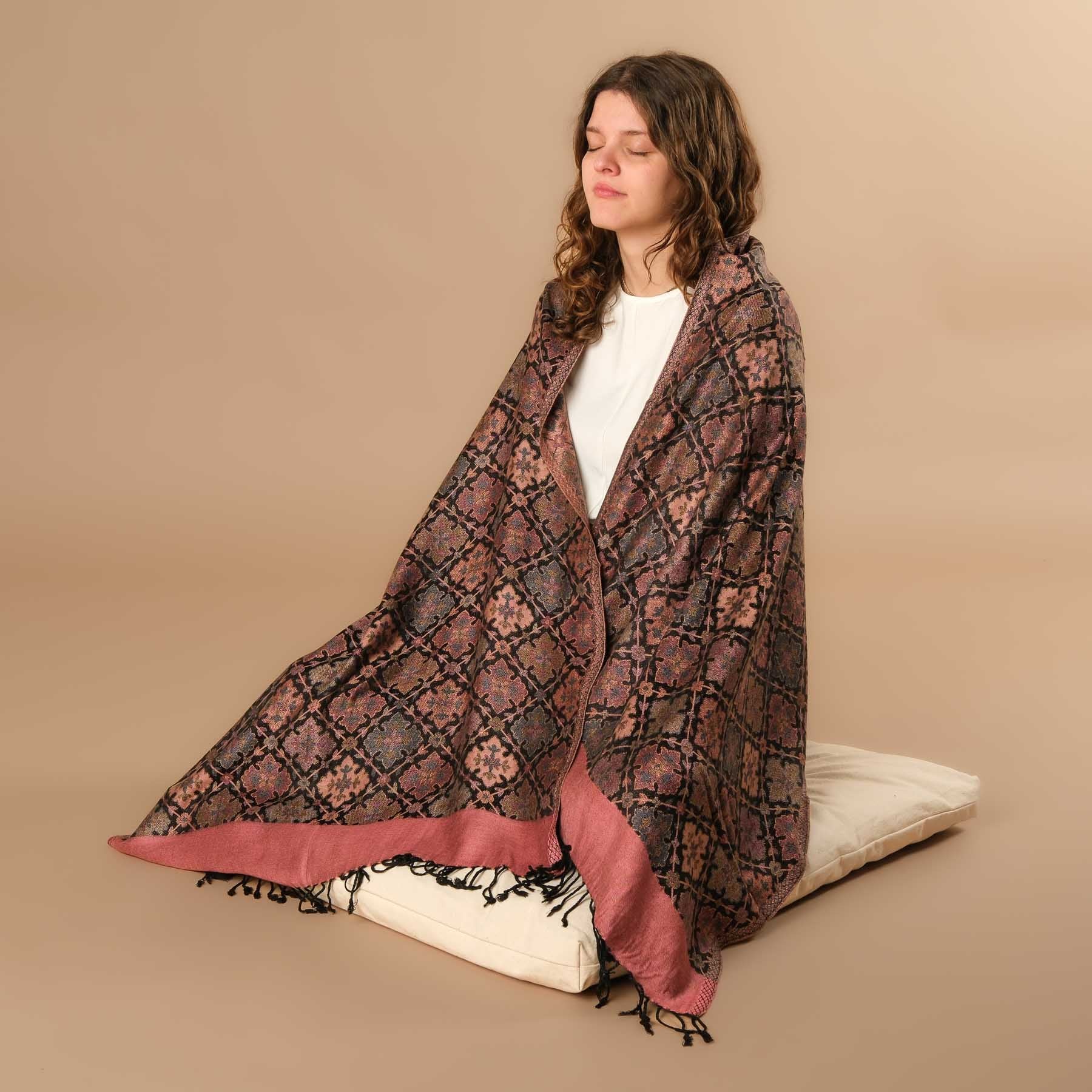 Meditationstuch Schal Viskose Amelie