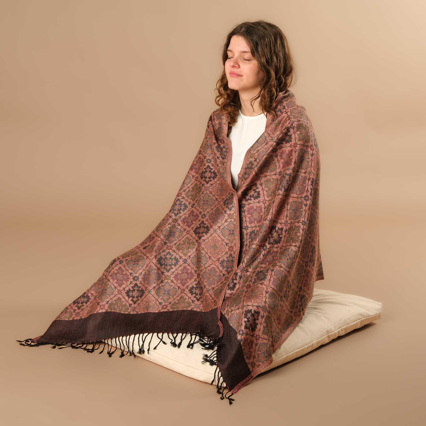Meditationstuch Schal Viskose Amelie