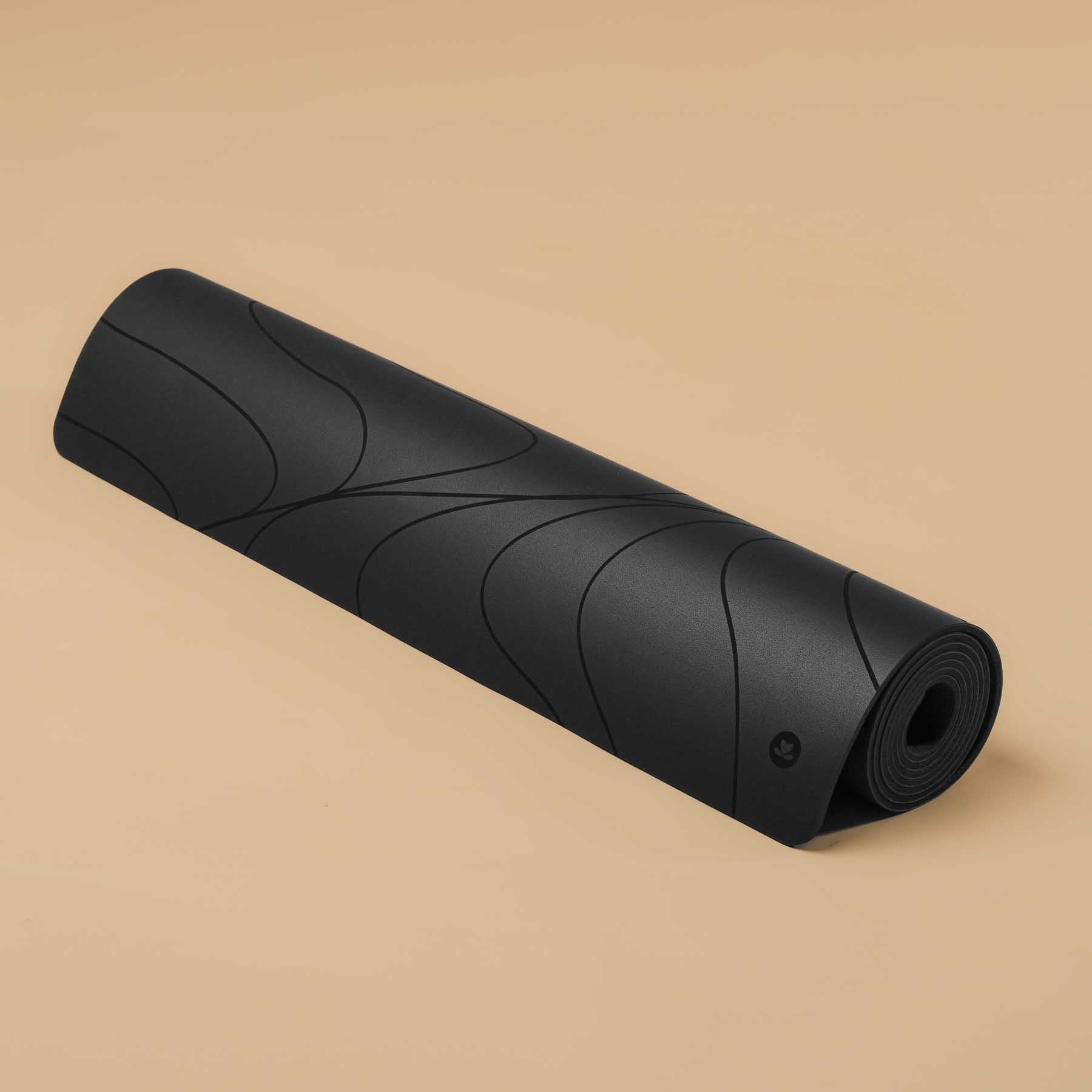 Yogamatte SuperGrip 2.0 Sahara schwarz