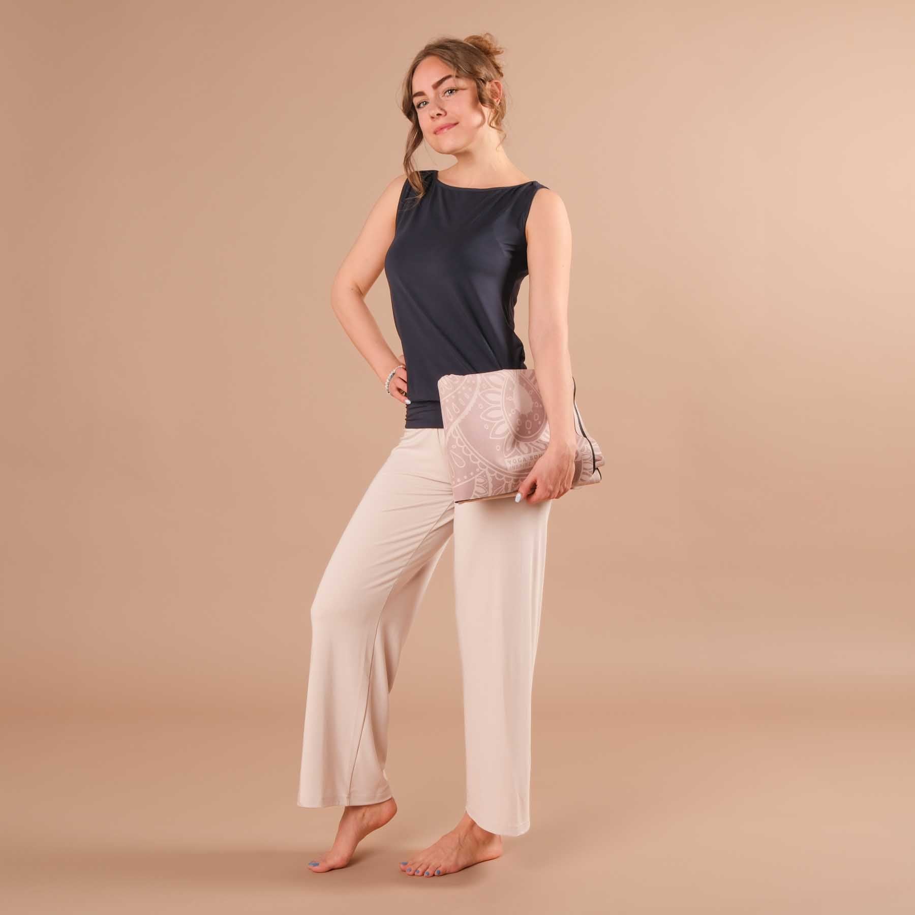 Yoga Bateau Tank Top - Nachhaltig in der Schweiz gemacht navy