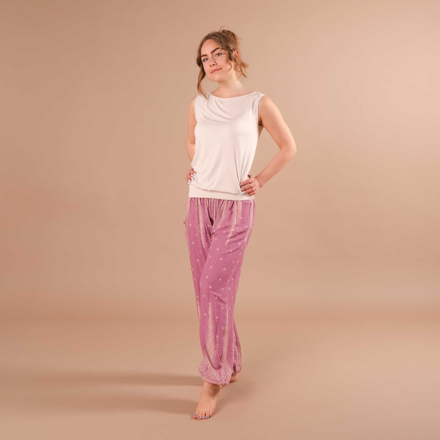 Yoga Bateau Tank Top - Nachhaltig in der Schweiz gemacht sand