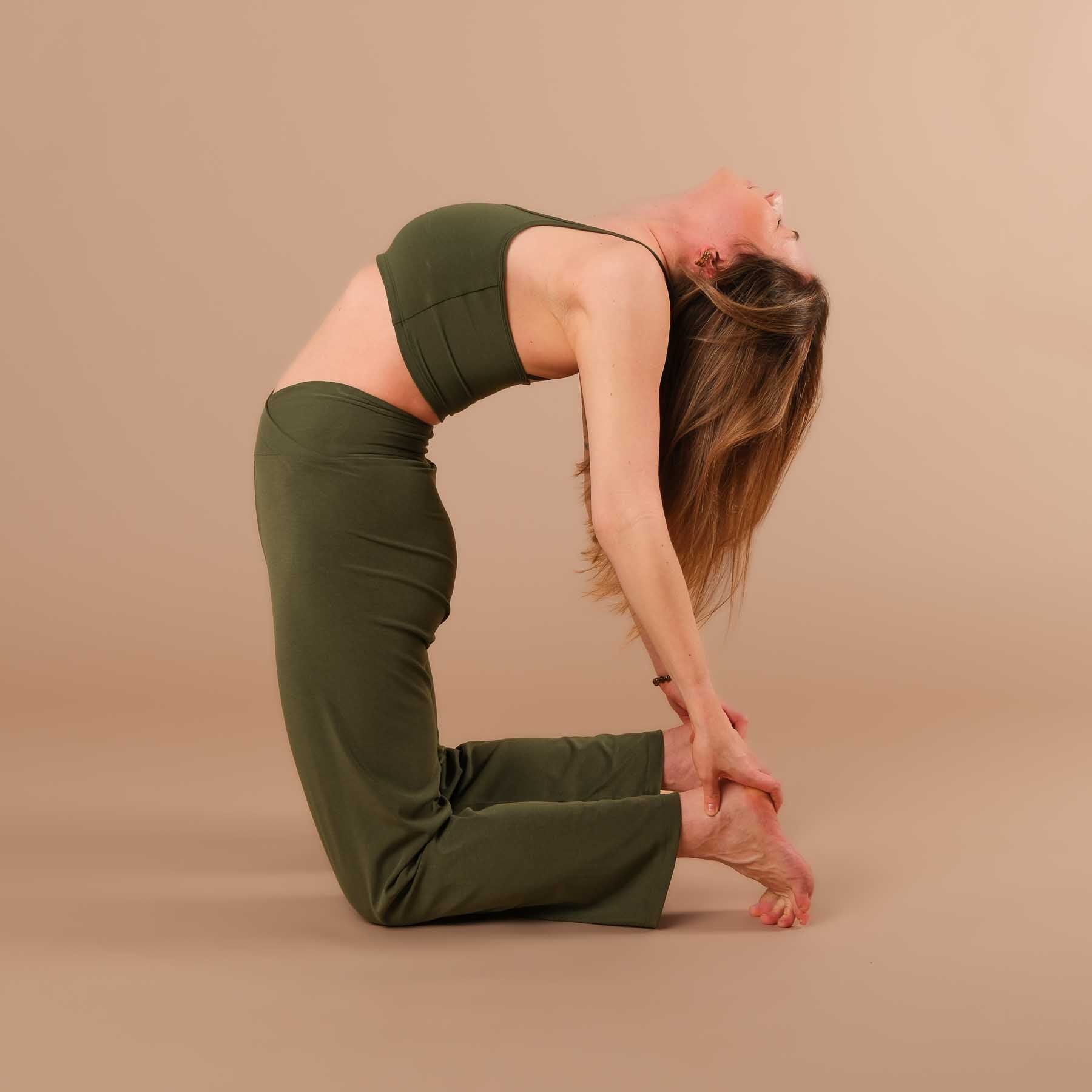 Yoga Culotte Comfy lang olive