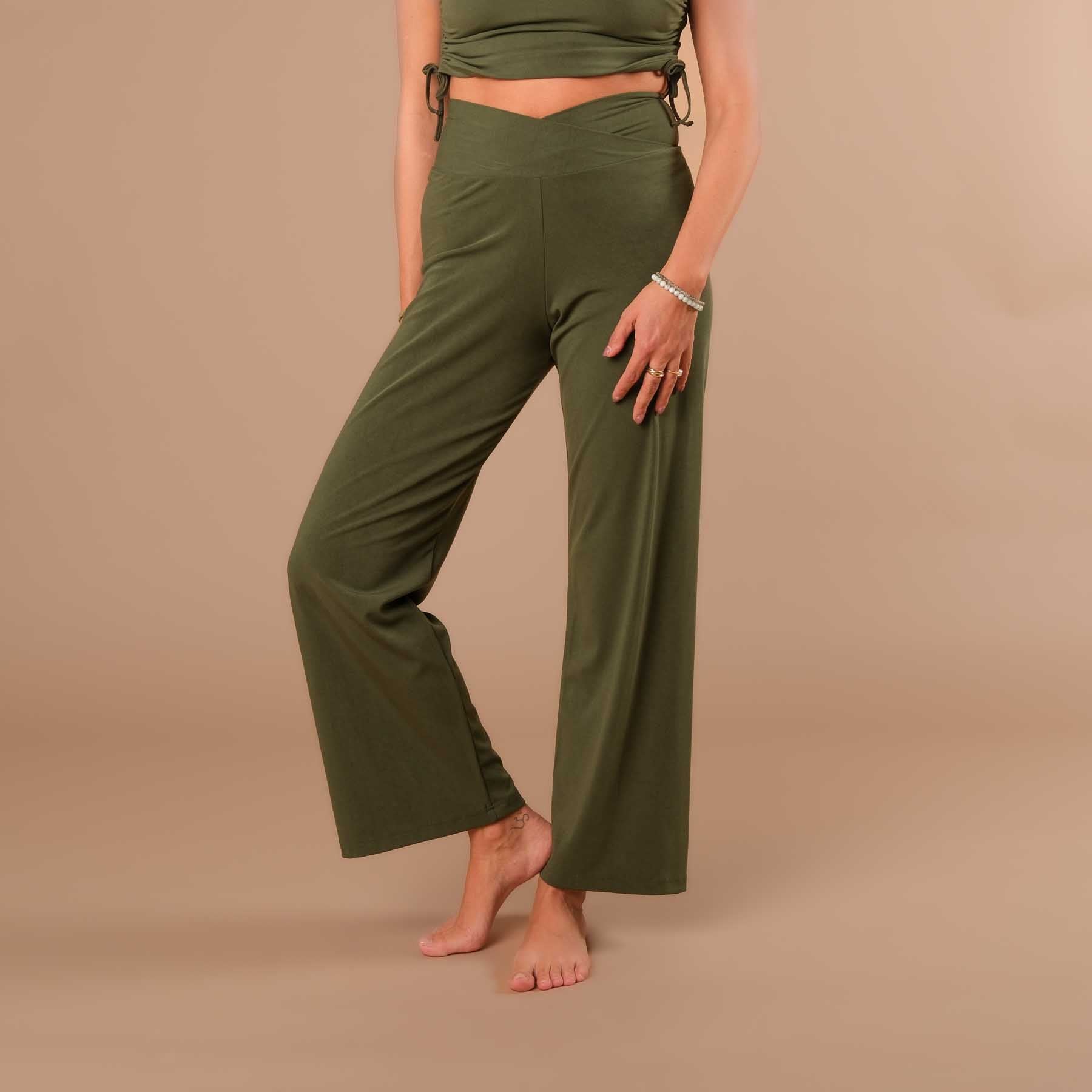 Yoga Culotte Comfy lang olive