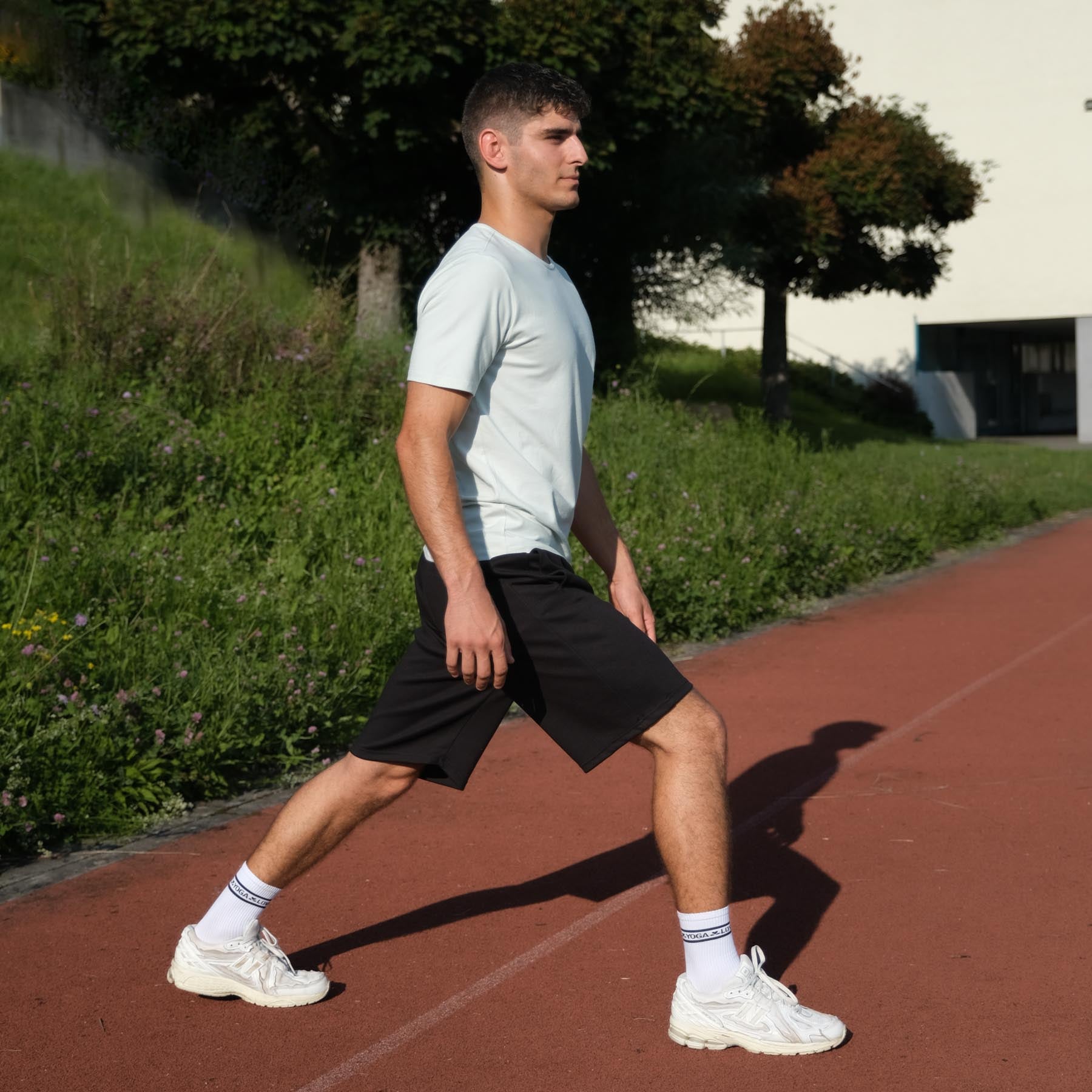 Herren Yoga Shirt Sunny kurzarm hellmint