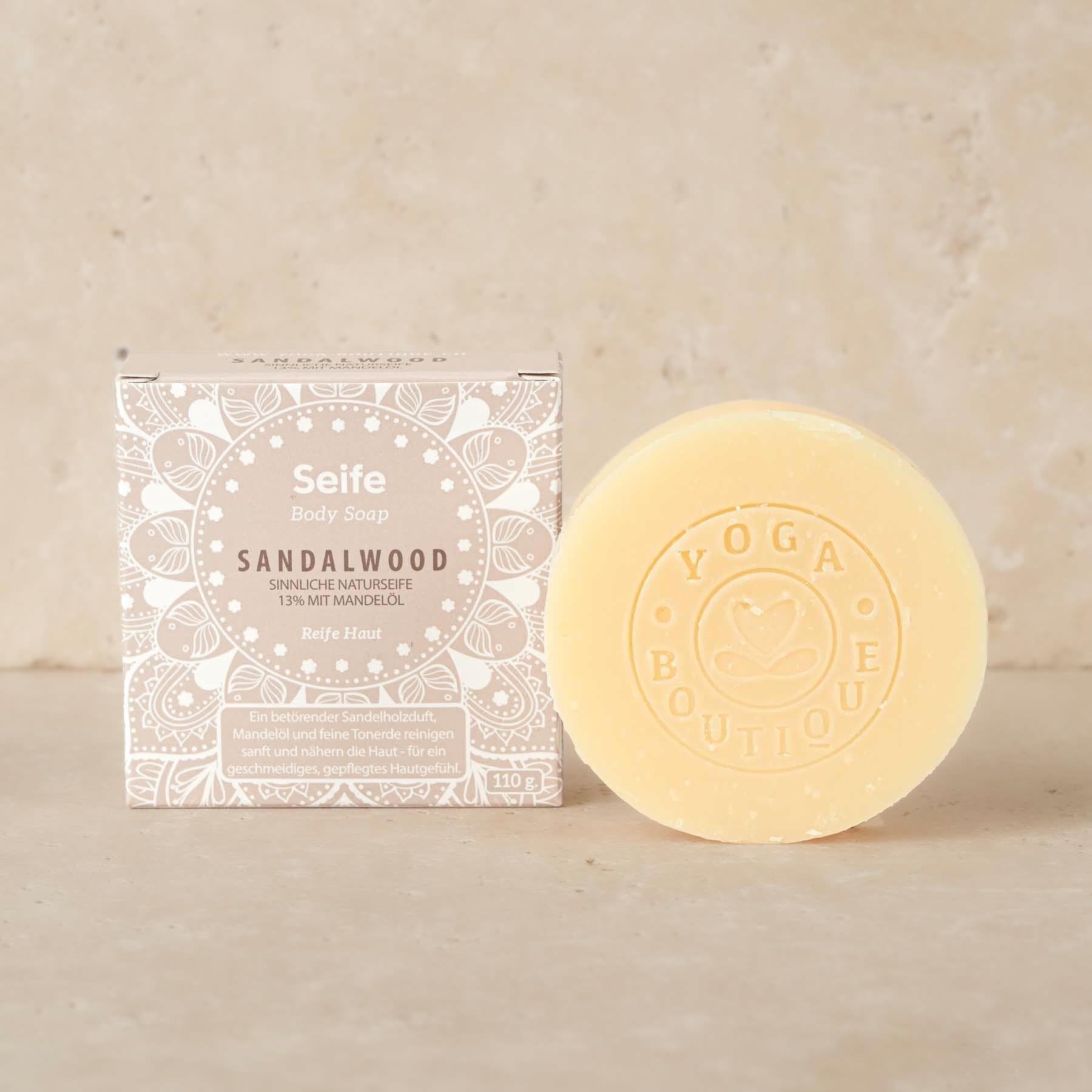 Savon naturel - Bois de santal - Savon pour le corps fabriqué en Suisse