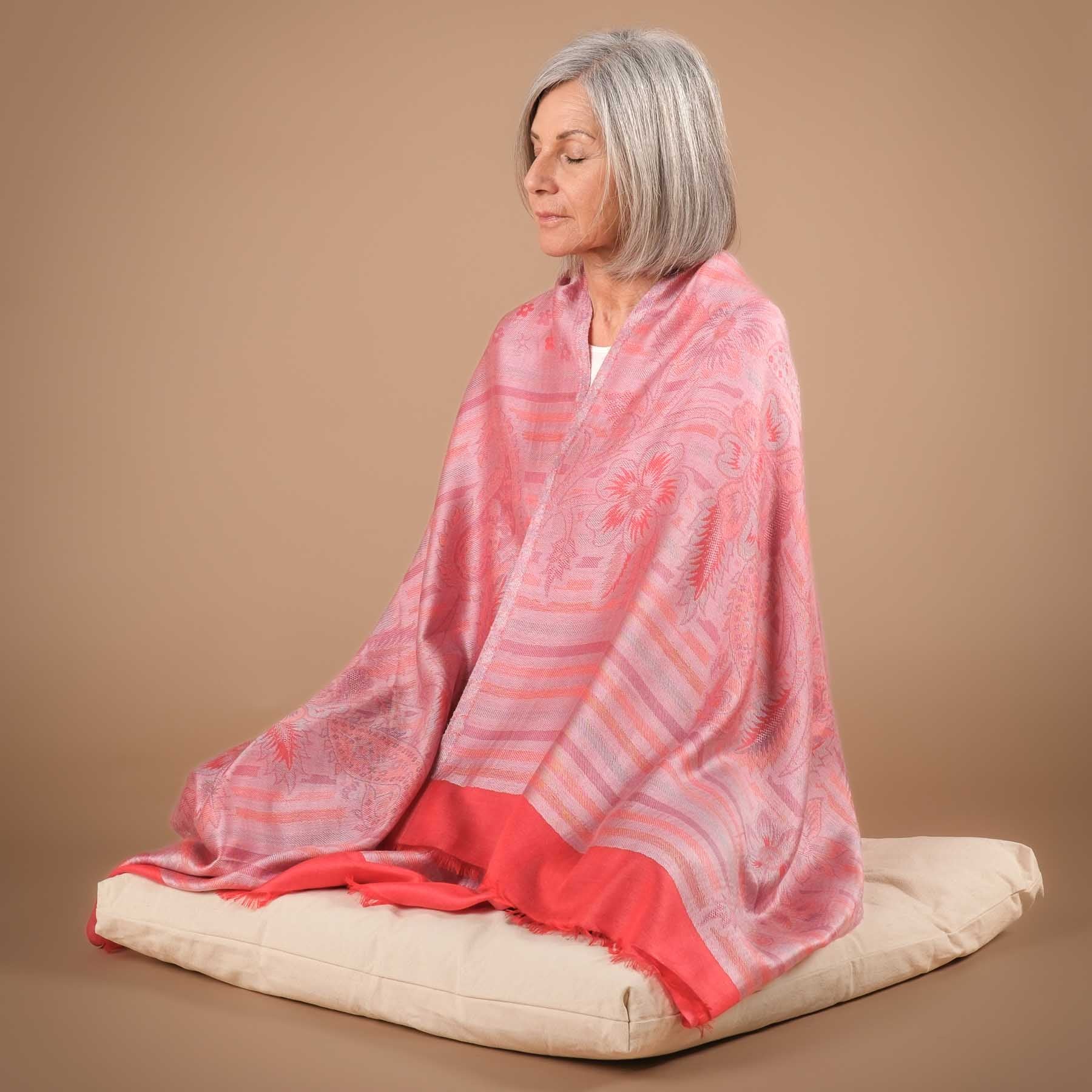 Meditationstuch Schal Kairo aus Modal