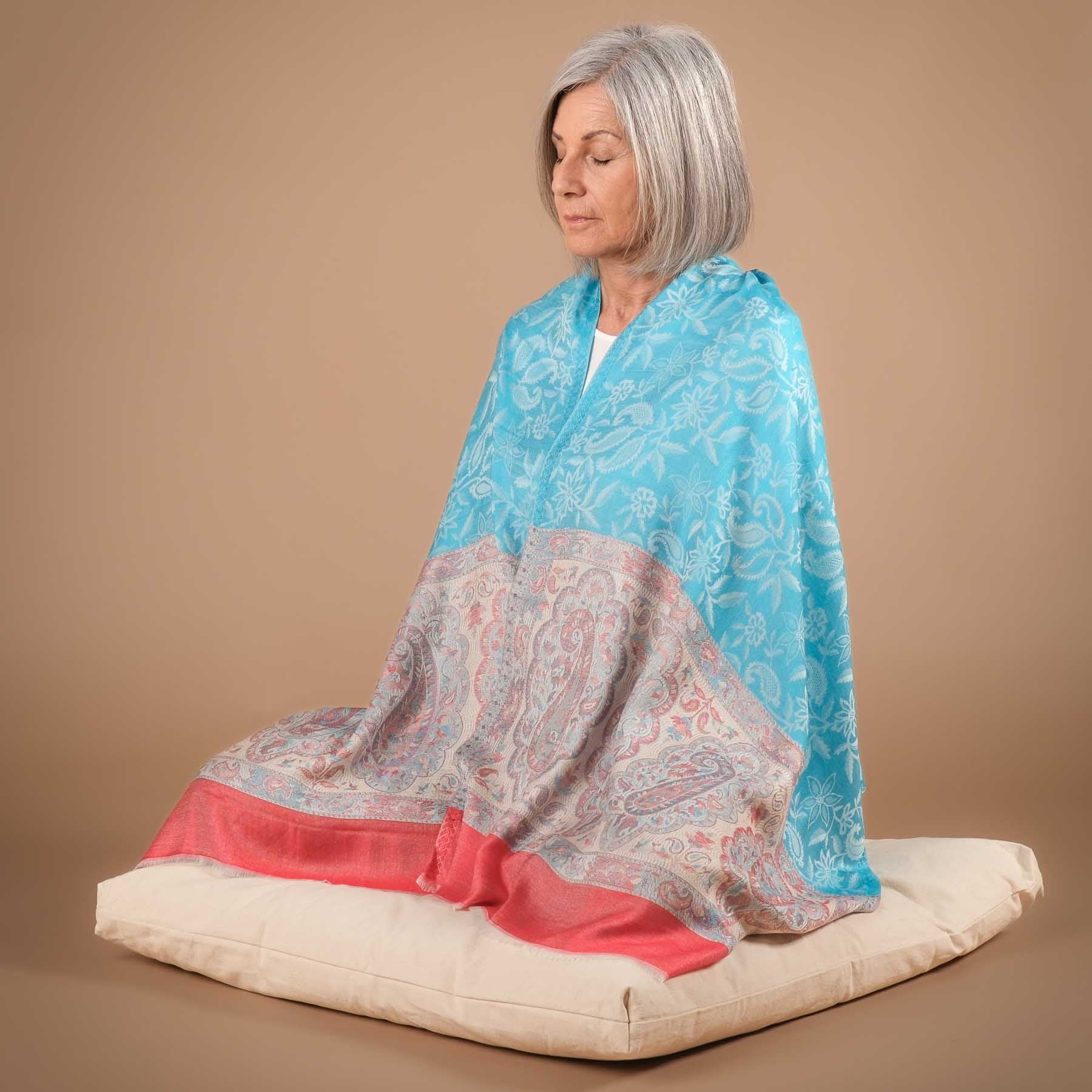 Meditationstuch Schal Lisa