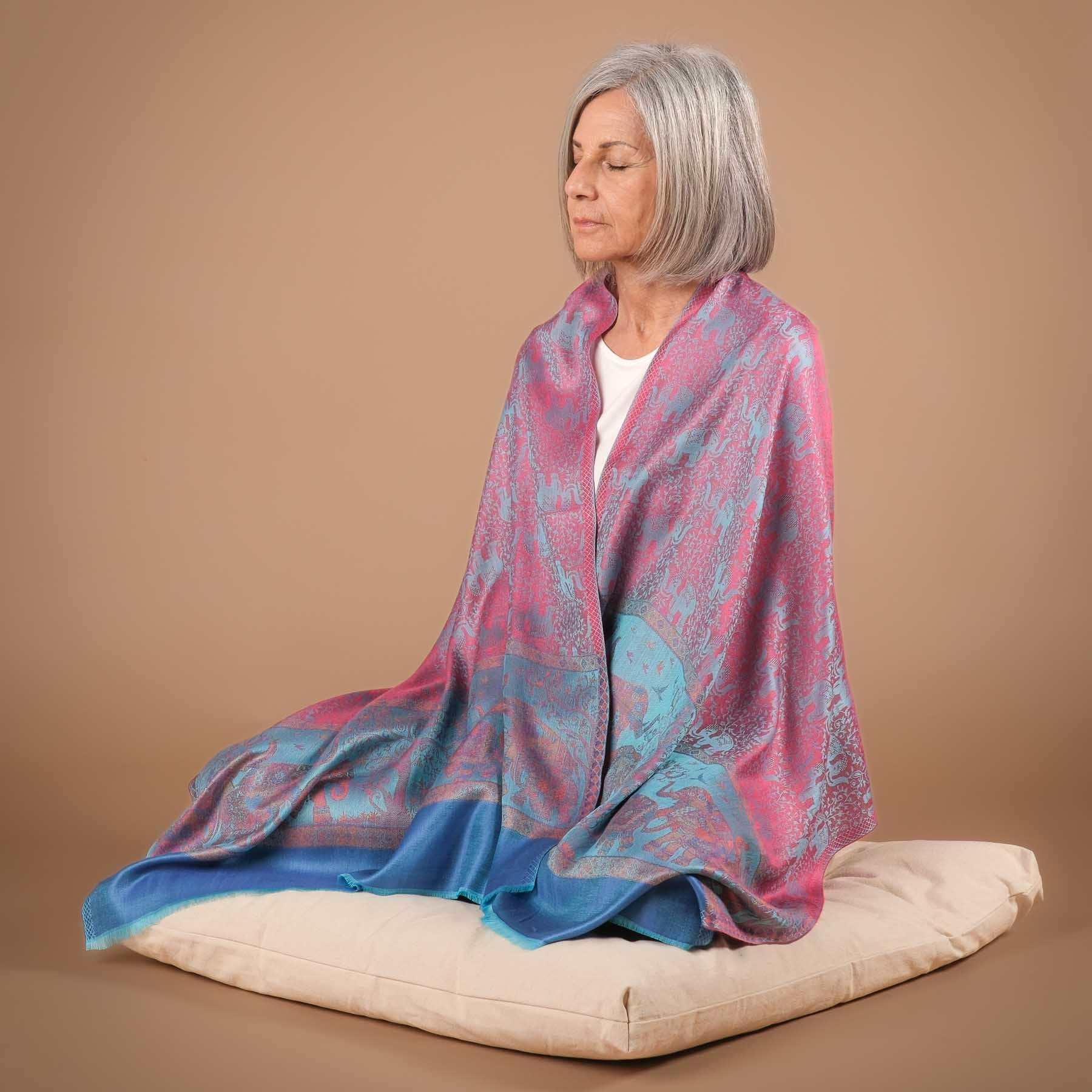 Meditationstuch Schal Sambia Modal