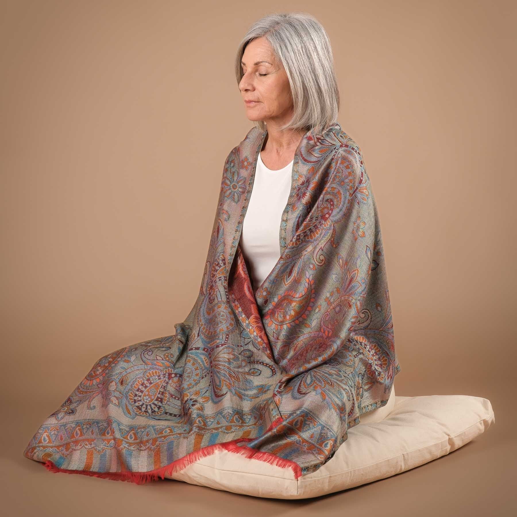 Meditationstuch Schal Toulouse