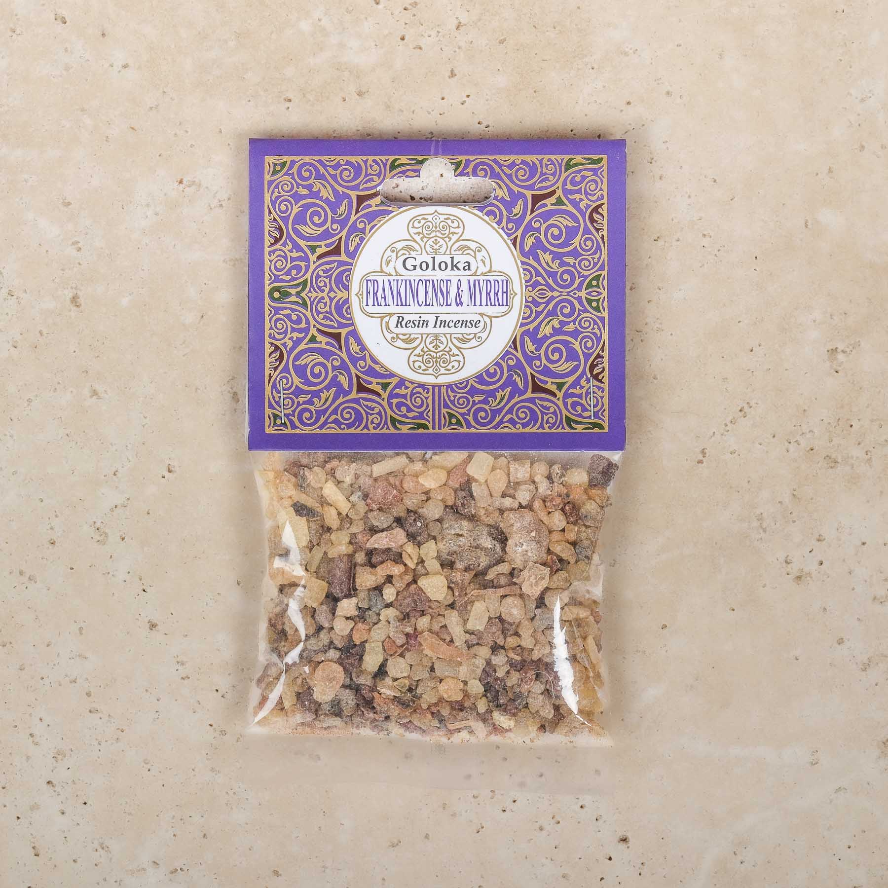 Räucherwerk Mischung Weihrauch & Myrrhe Harz