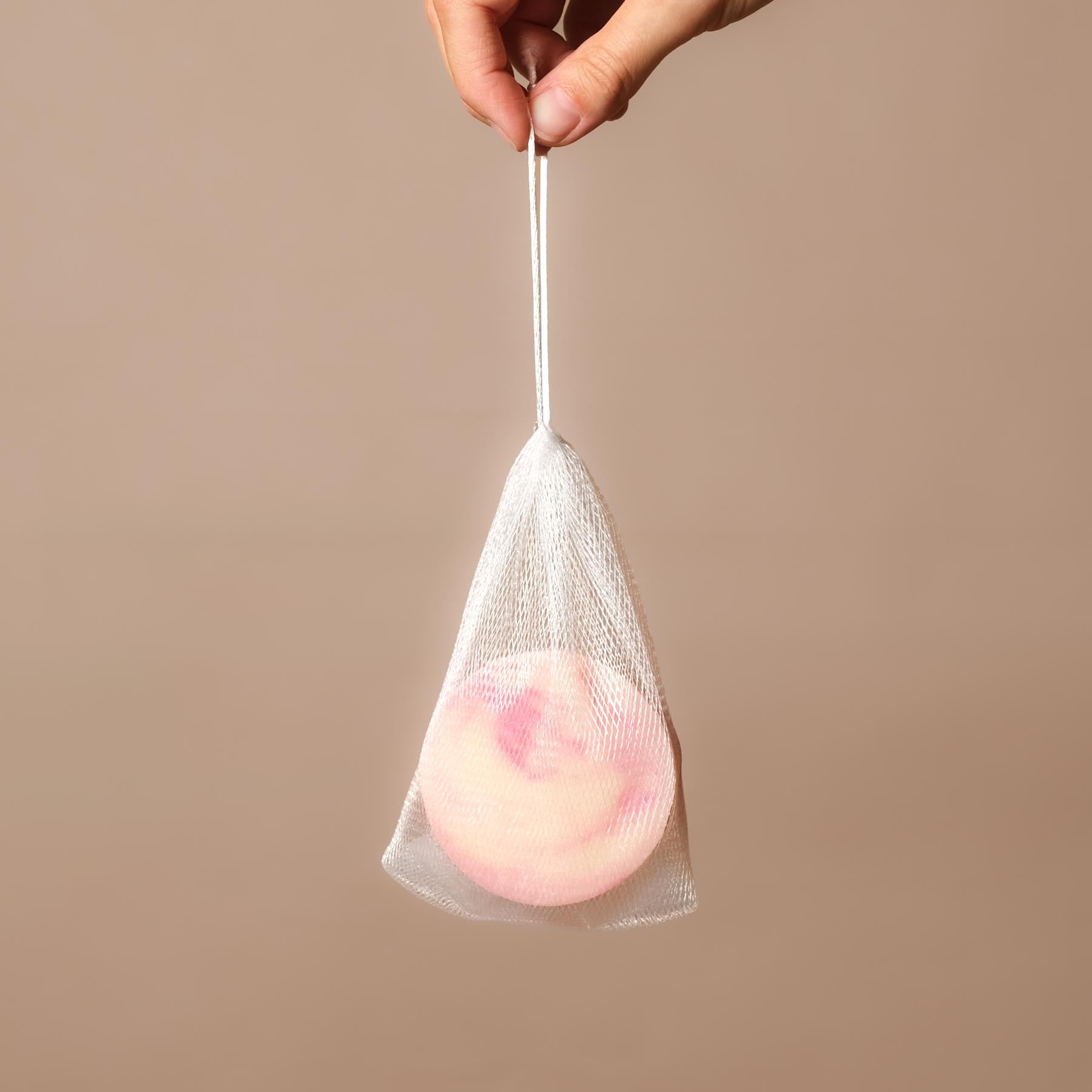 Sachet à savon - Filet à savon 100 % nylon, lavable à 60 degrés