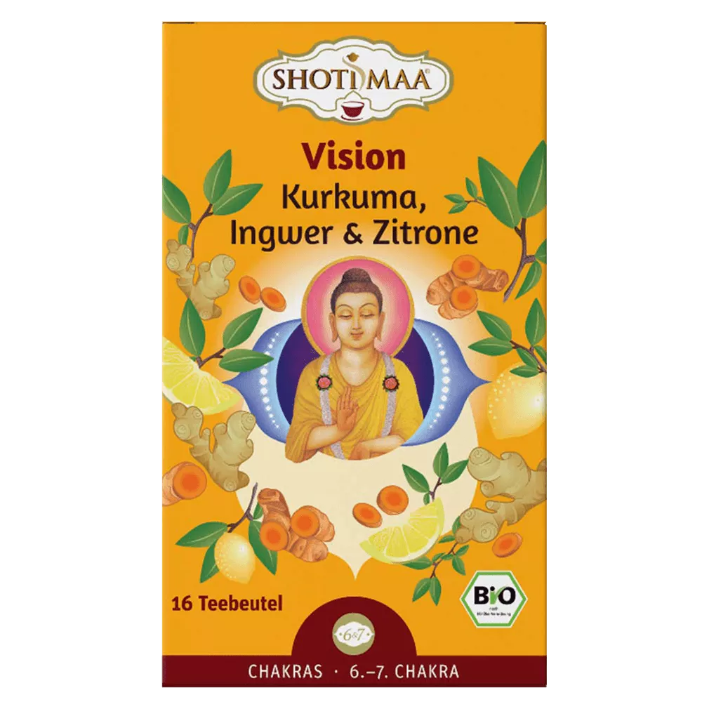 Shoti Maa Chakras Vision – Kurkuma, Ingwer & Zitrone