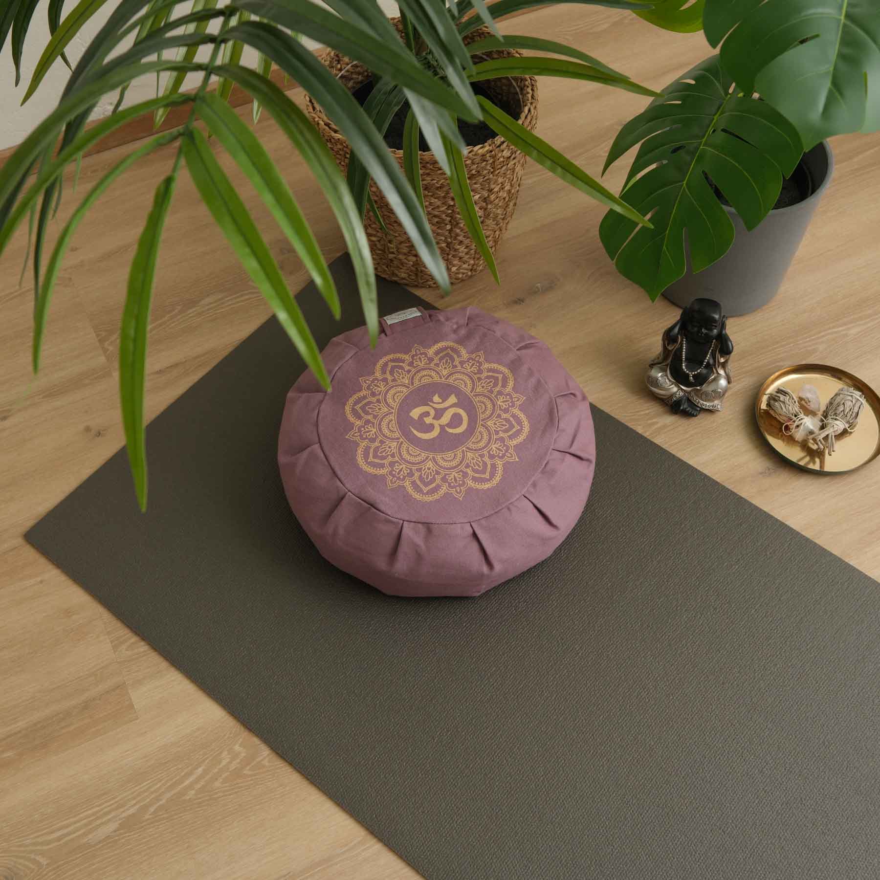 Studio Yogamatte PVC anthrazit