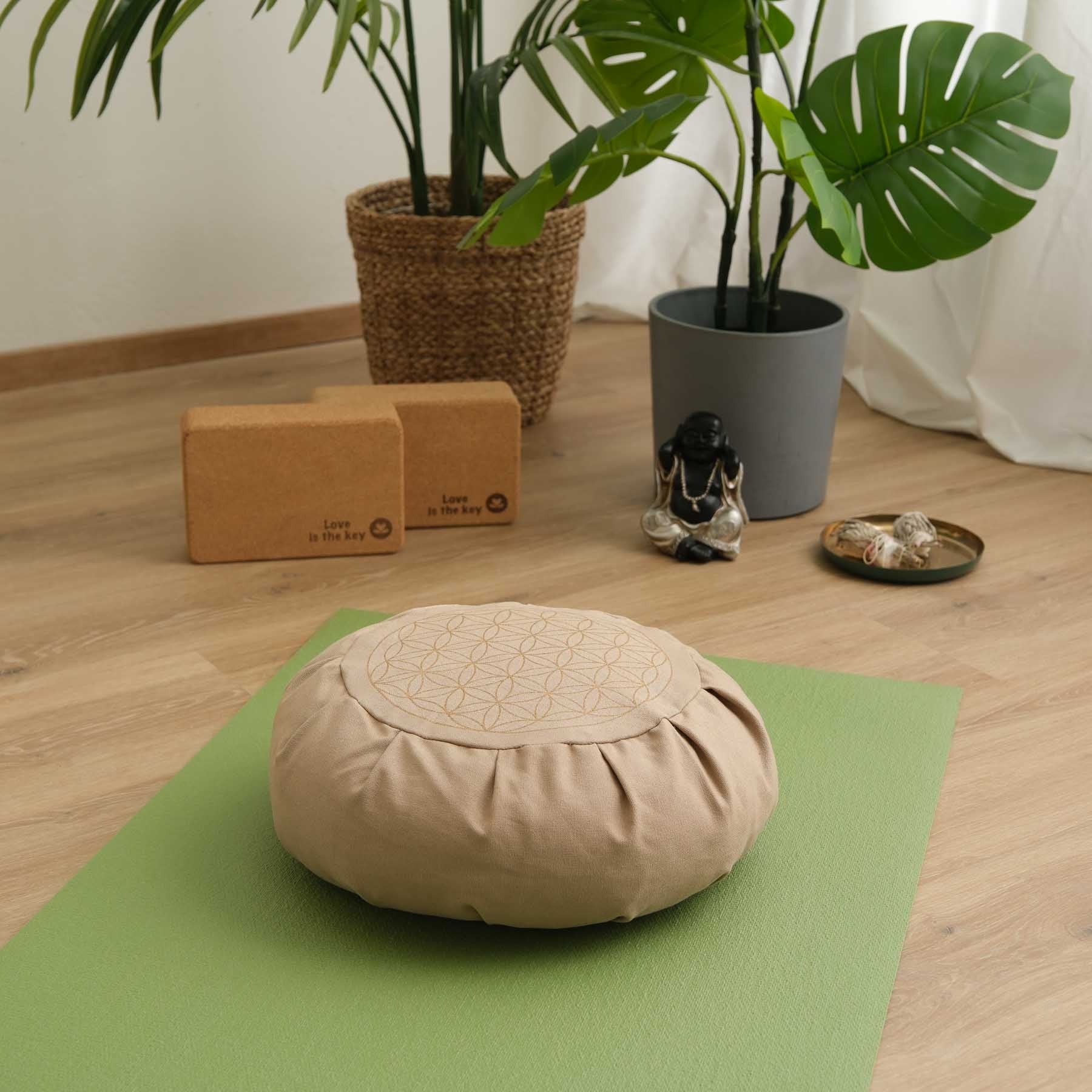 Studio Yogamatte PVC gruen