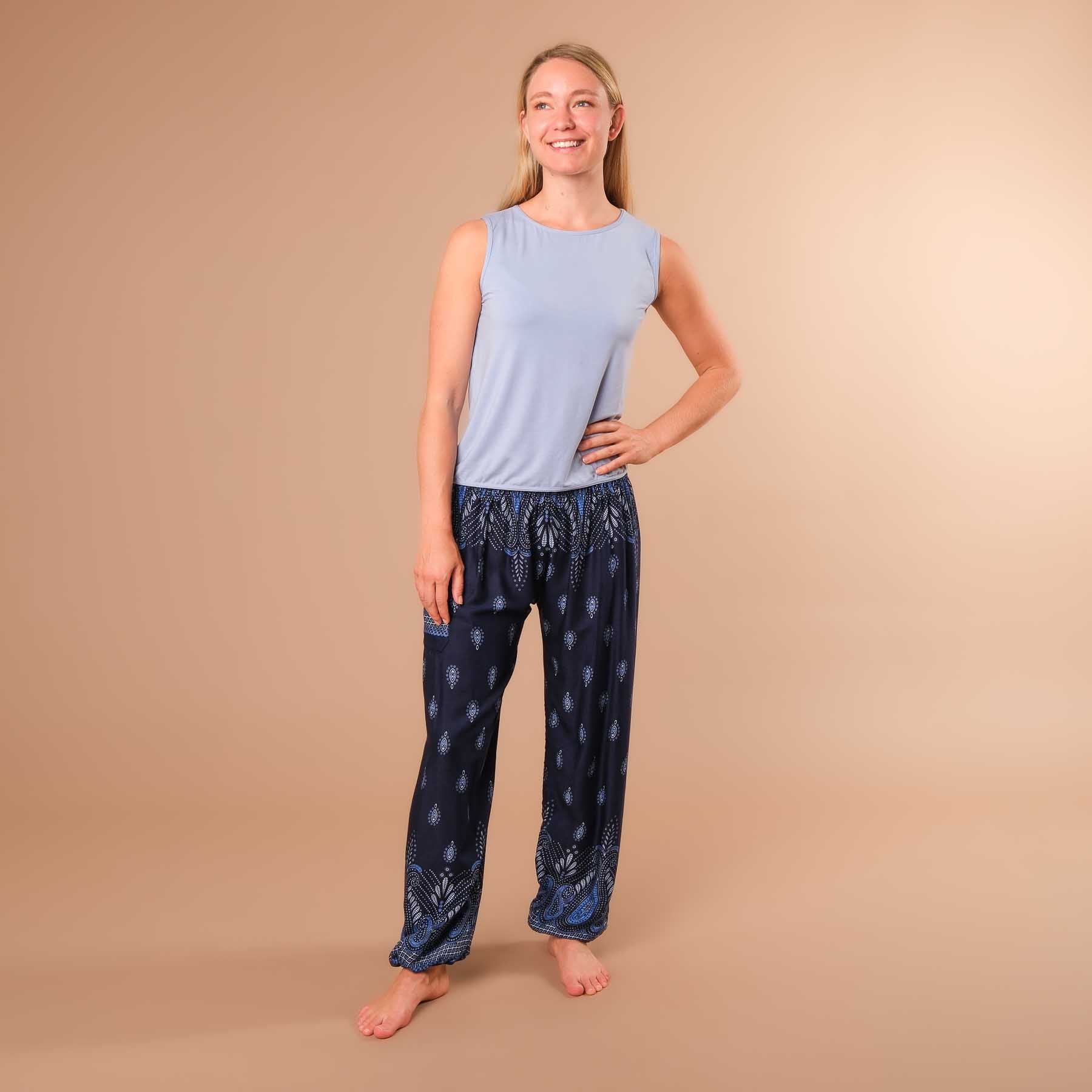 Tank Top Comfy weit nachhaltig in der Schweiz hergestellt himmelblau