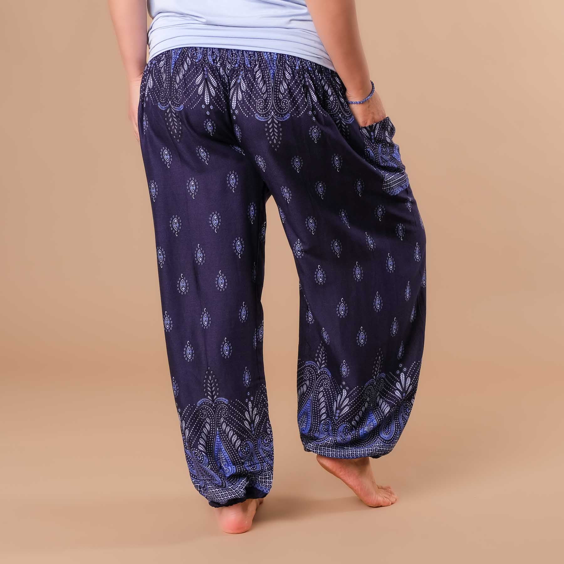 Yoga Haremshose Bliss navy