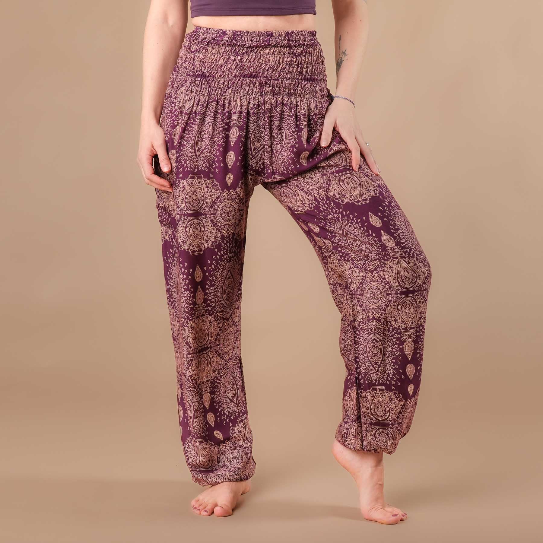Yoga Haremshose Dream plum