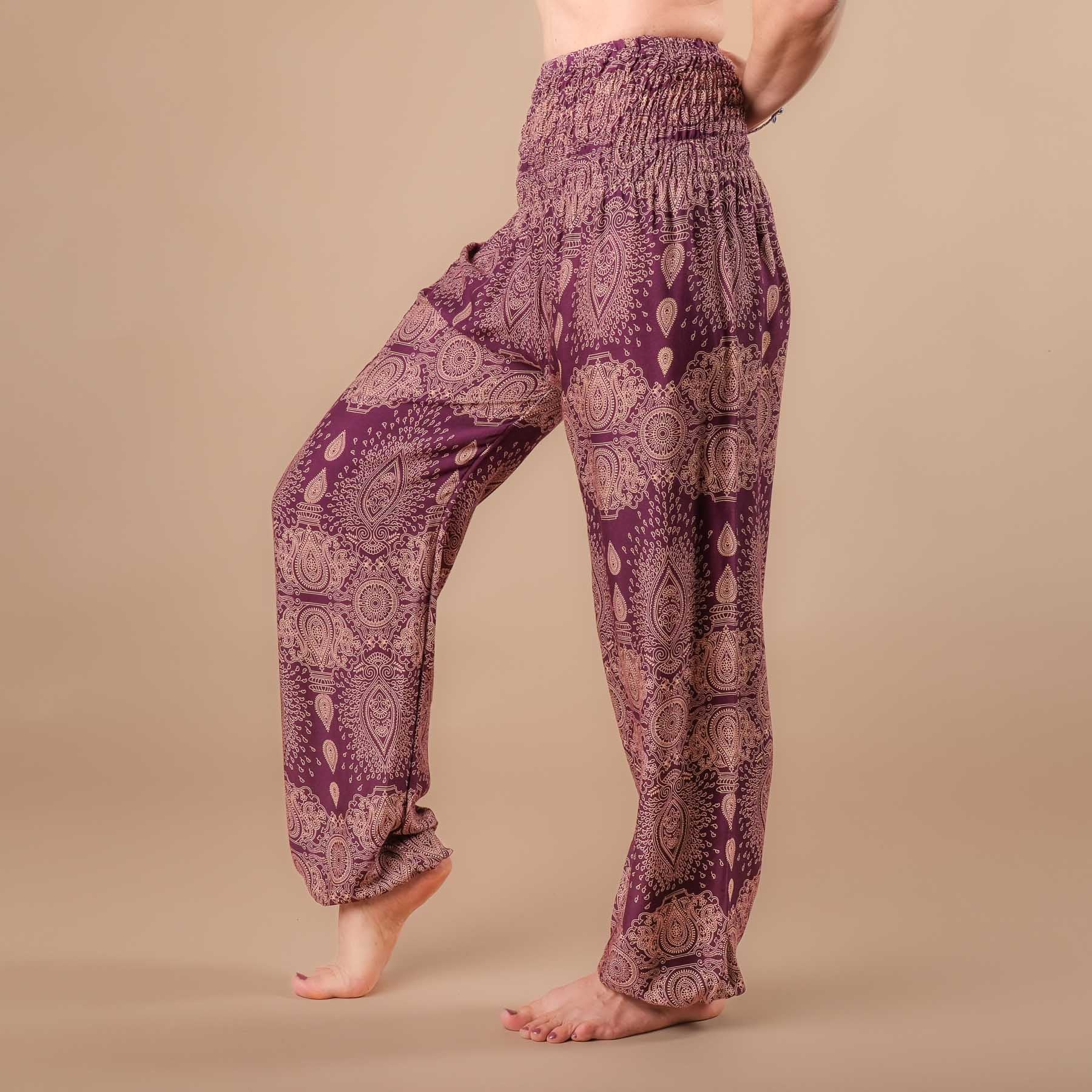 Yoga Haremshose Dream plum