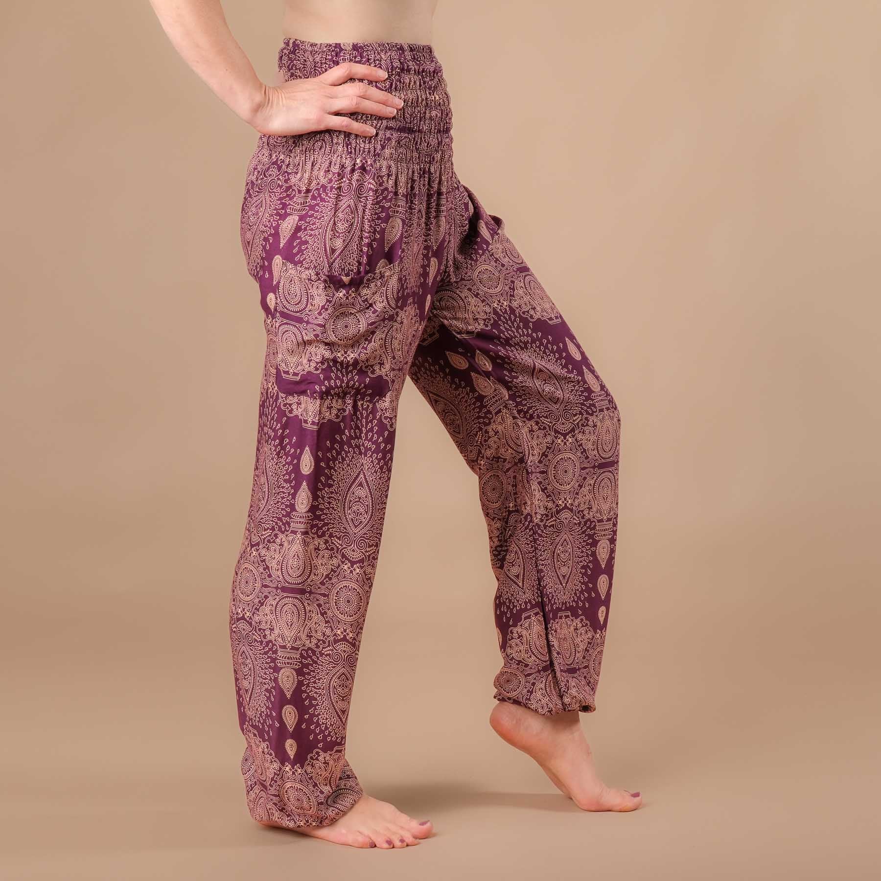 Yoga Haremshose Dream plum