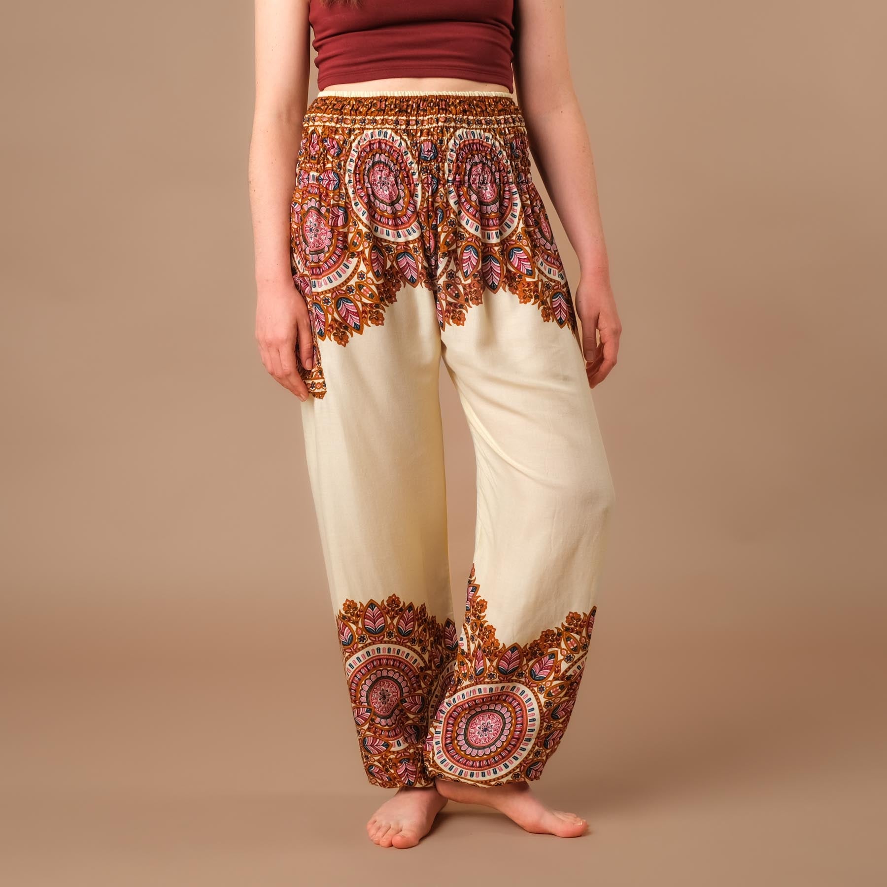 Yoga Haremshose Jaipur Boho Pants ecru