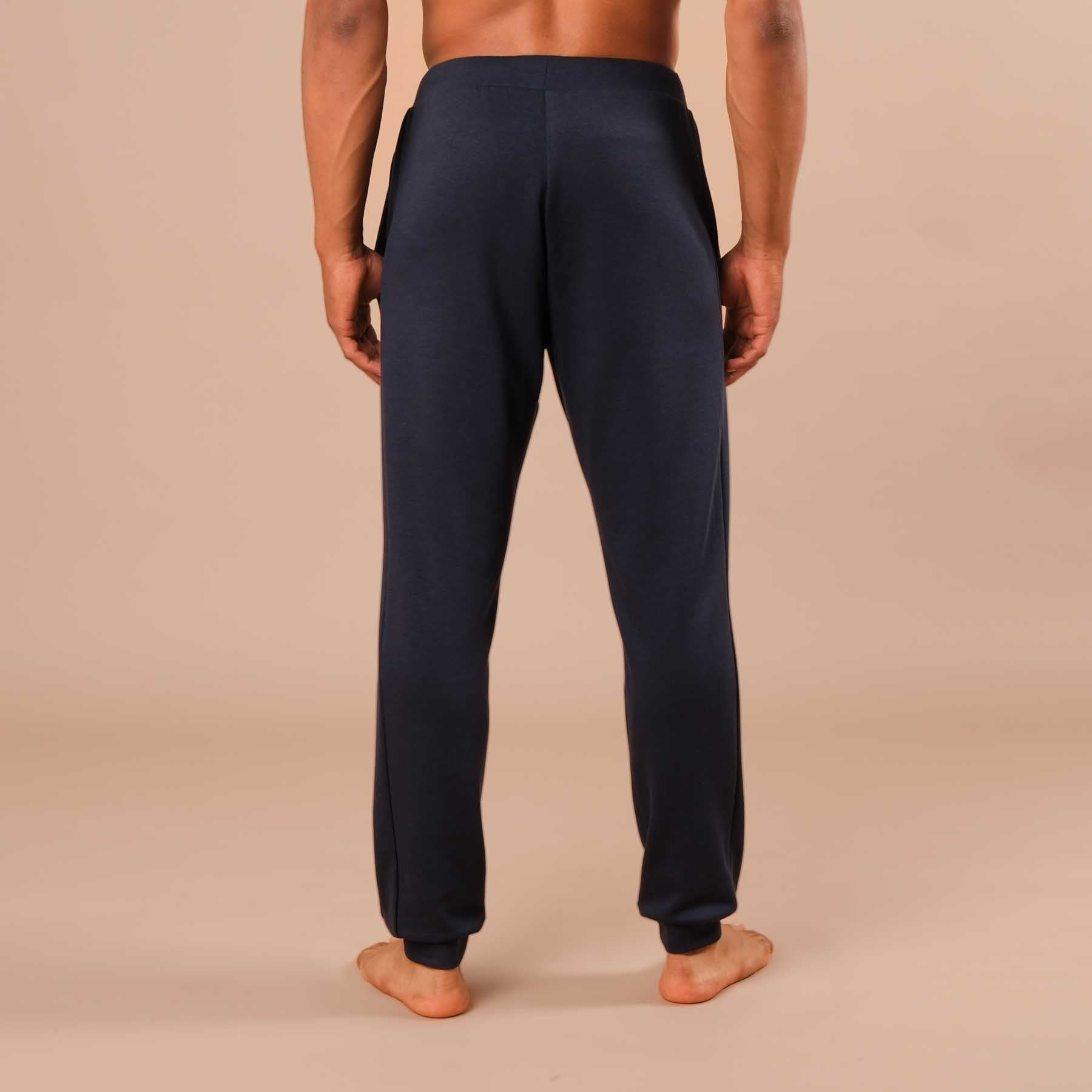 Herren Yoga Jogging-Hose Sweatpants navy