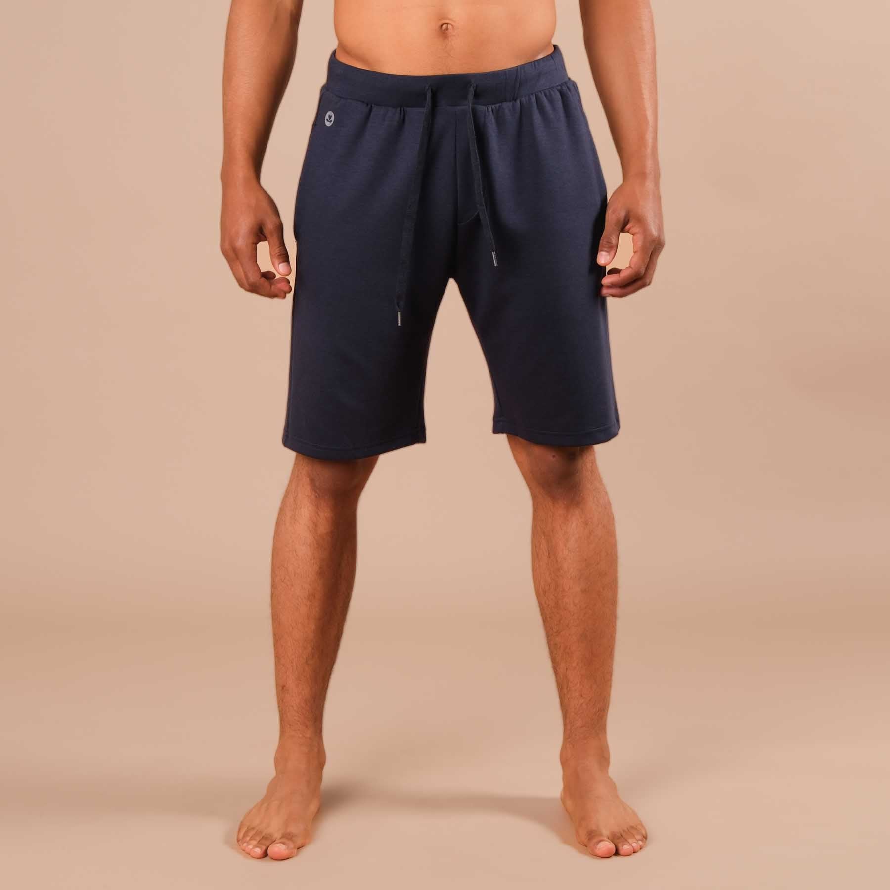 Herren Yoga Shorts navy