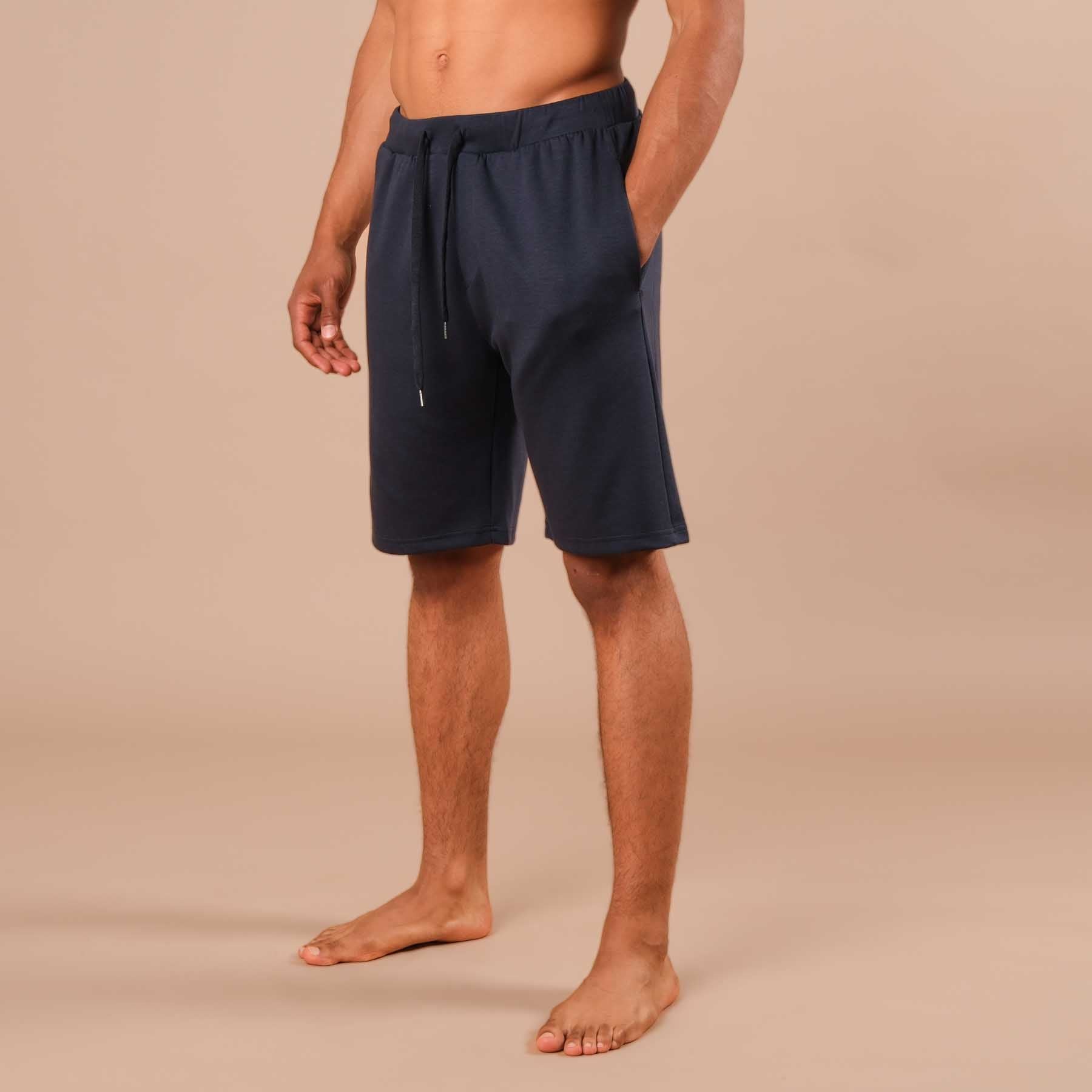Herren Yoga Shorts navy