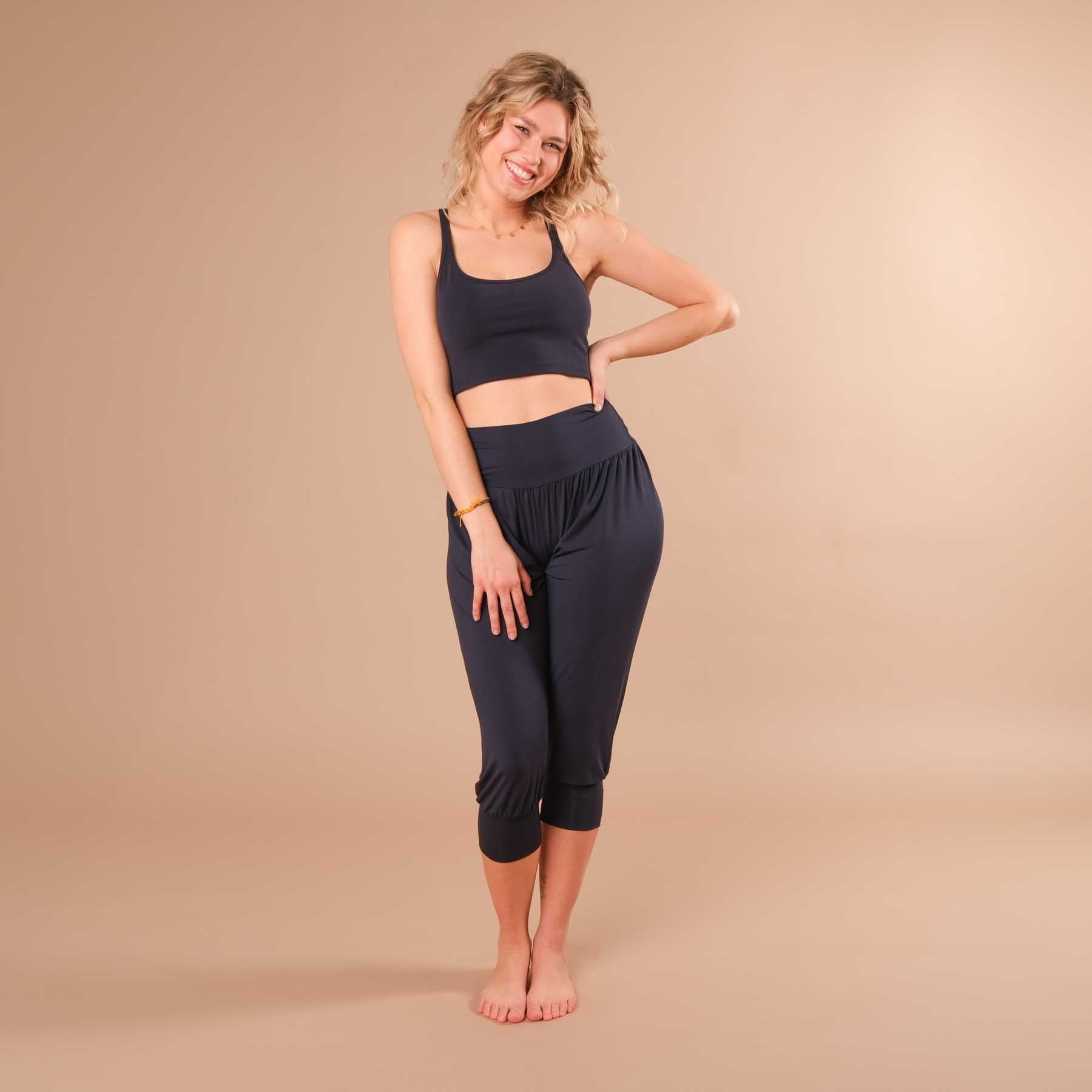 Yoga Hose Goa 3/4 (Capri) navy