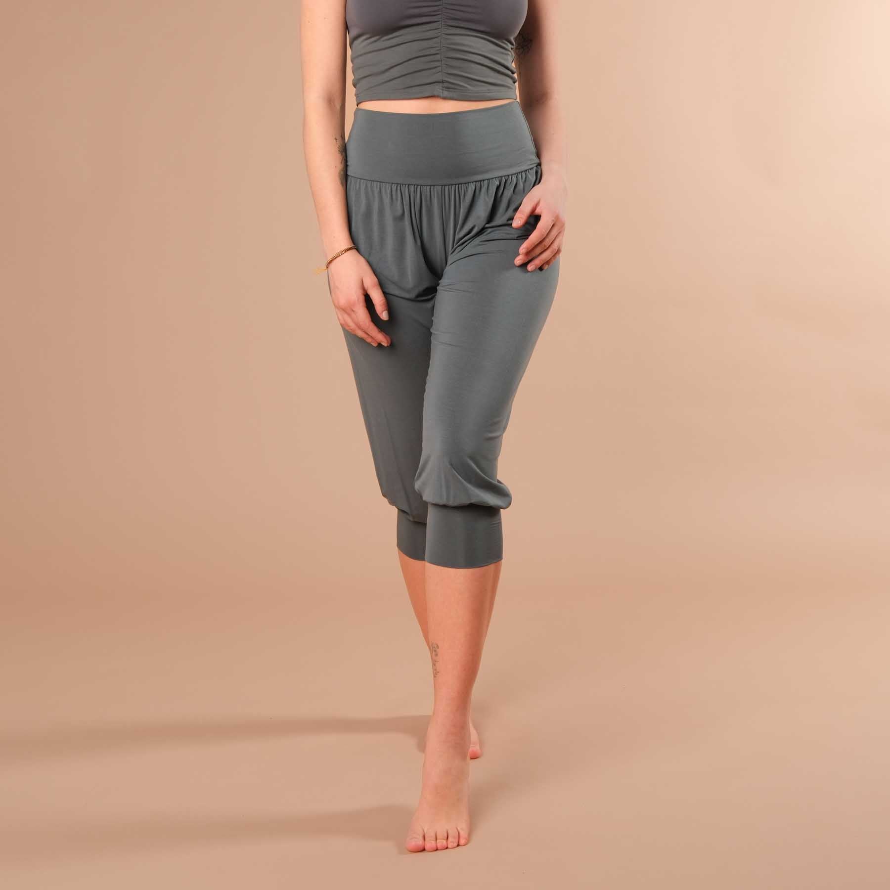 Yoga Hose Goa 3/4 (Capri) smaragd