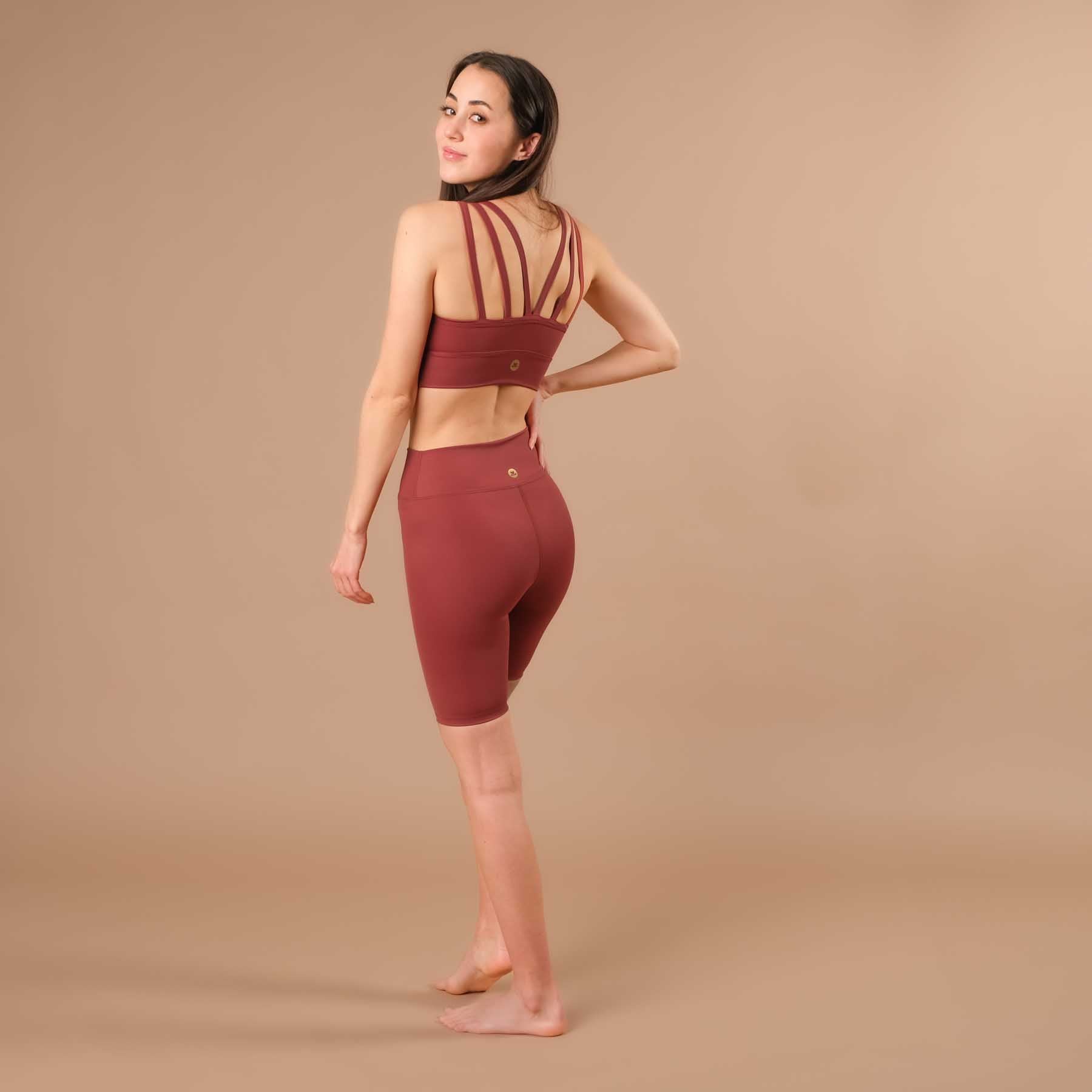 Radlerhose Biker Shorts Eco Mare terracotta