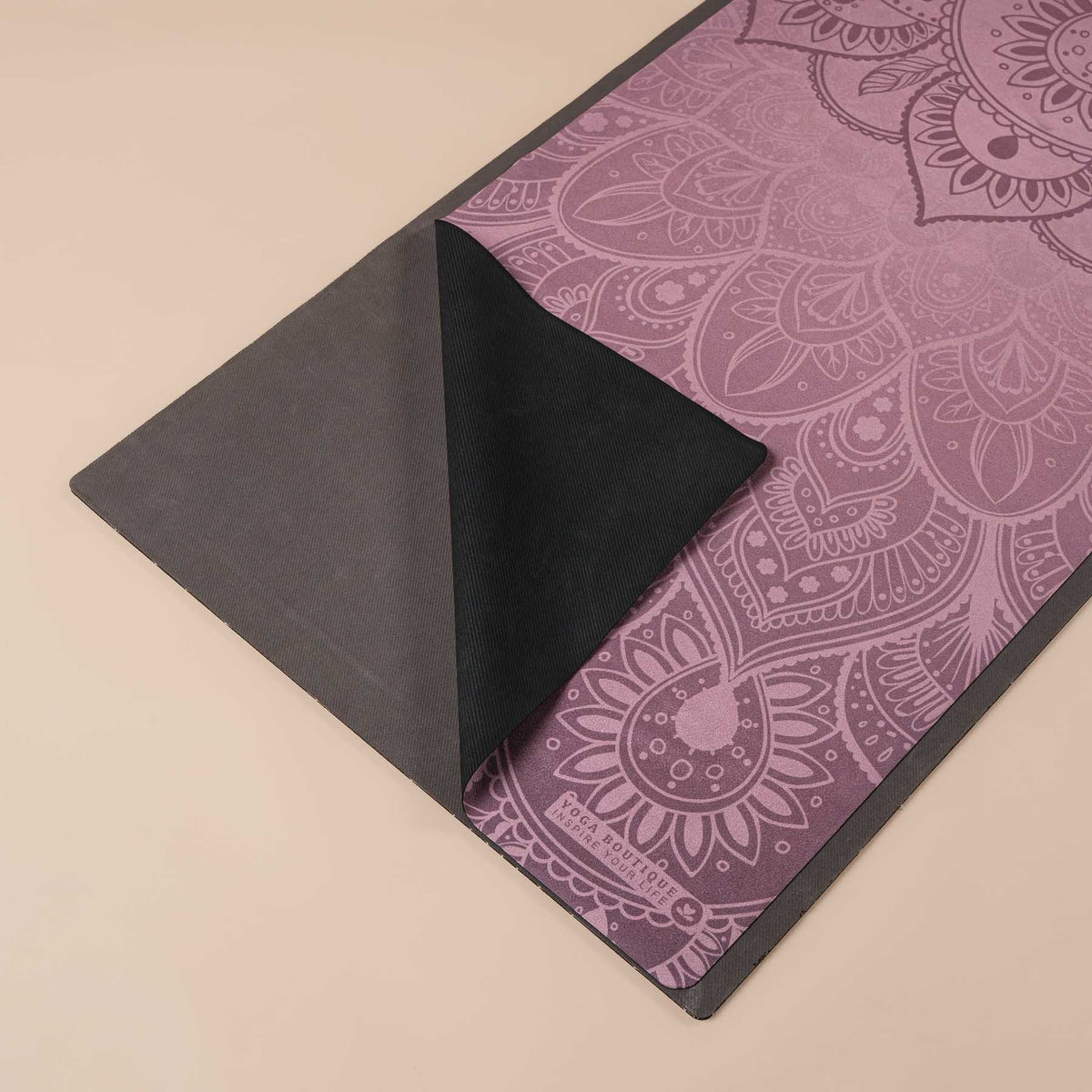 Tapis de voyage - Tapis de yoga Mandala lavande
