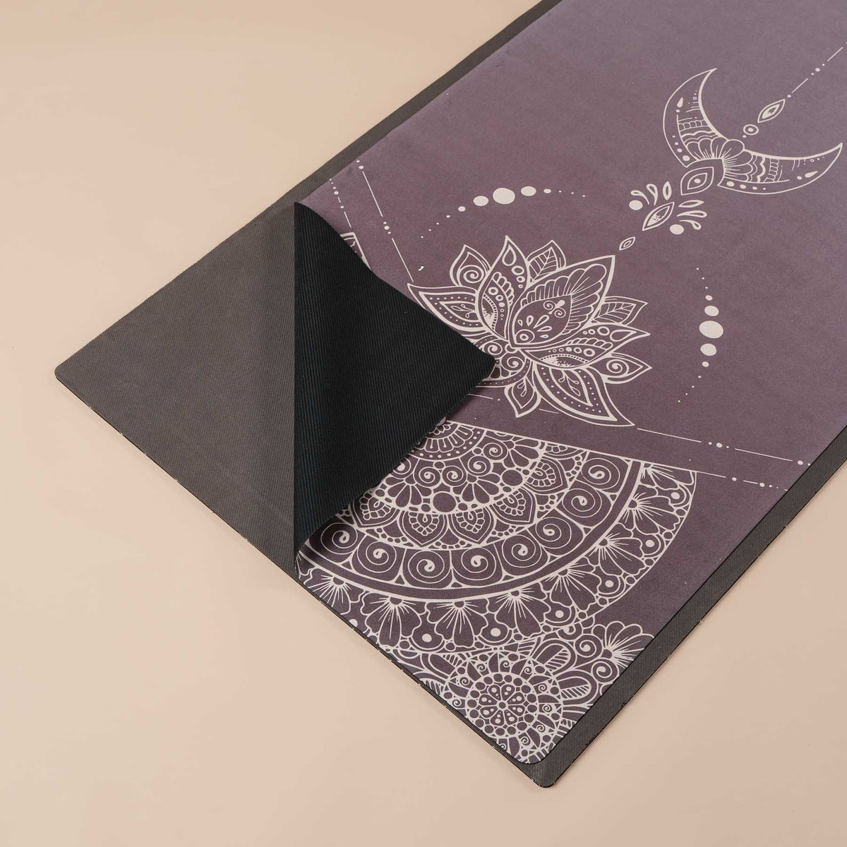 Yoga Reisematte - Yogatuch Mimo pflaume