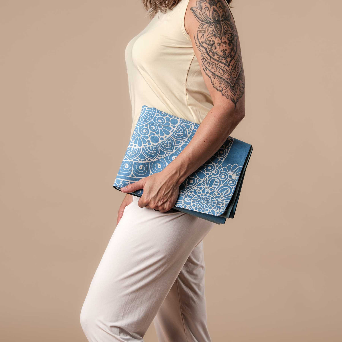 Yoga Reisematte - Yogatuch Mimo türkis