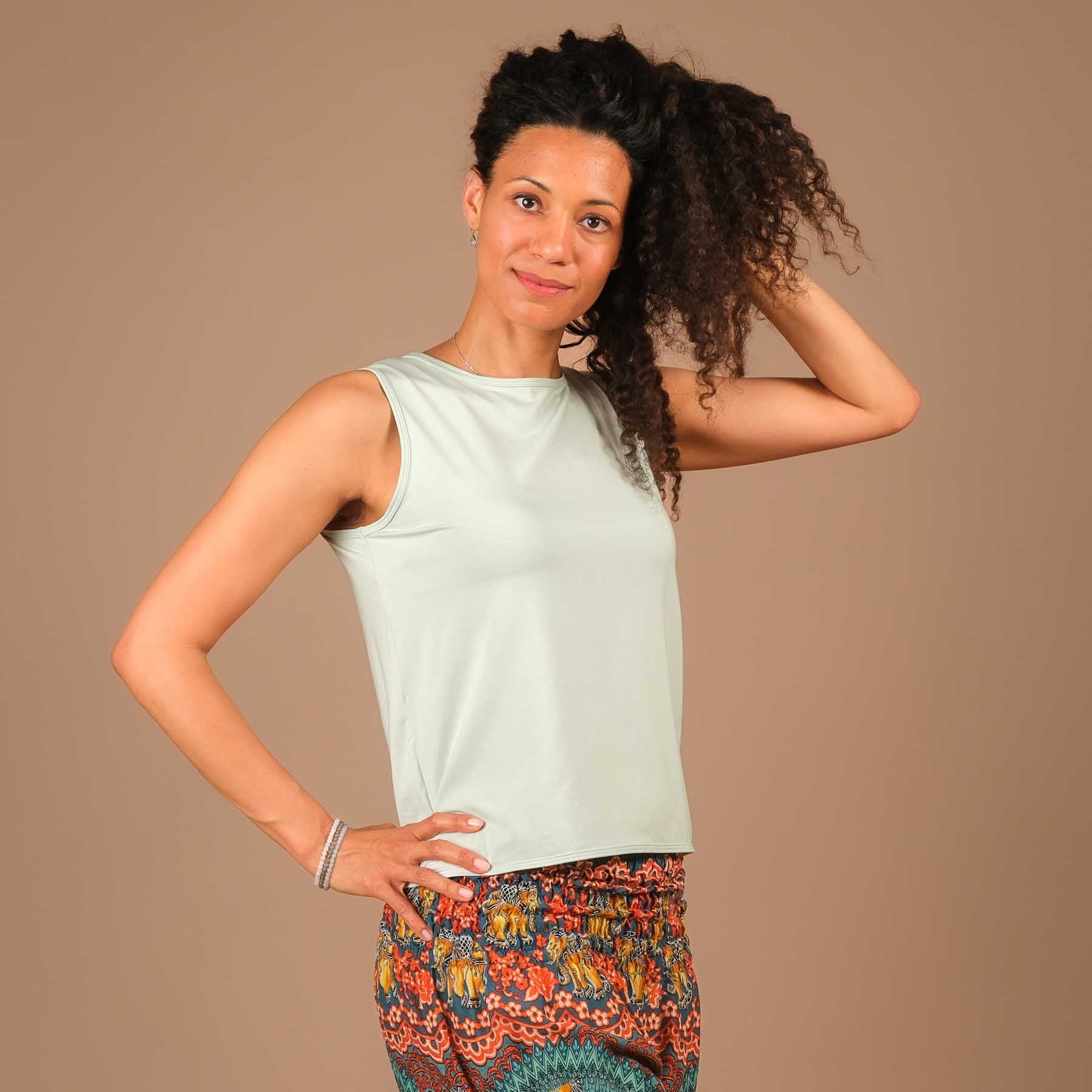 Tank Top Comfy weit nachhaltig in der Schweiz hergestellt mint