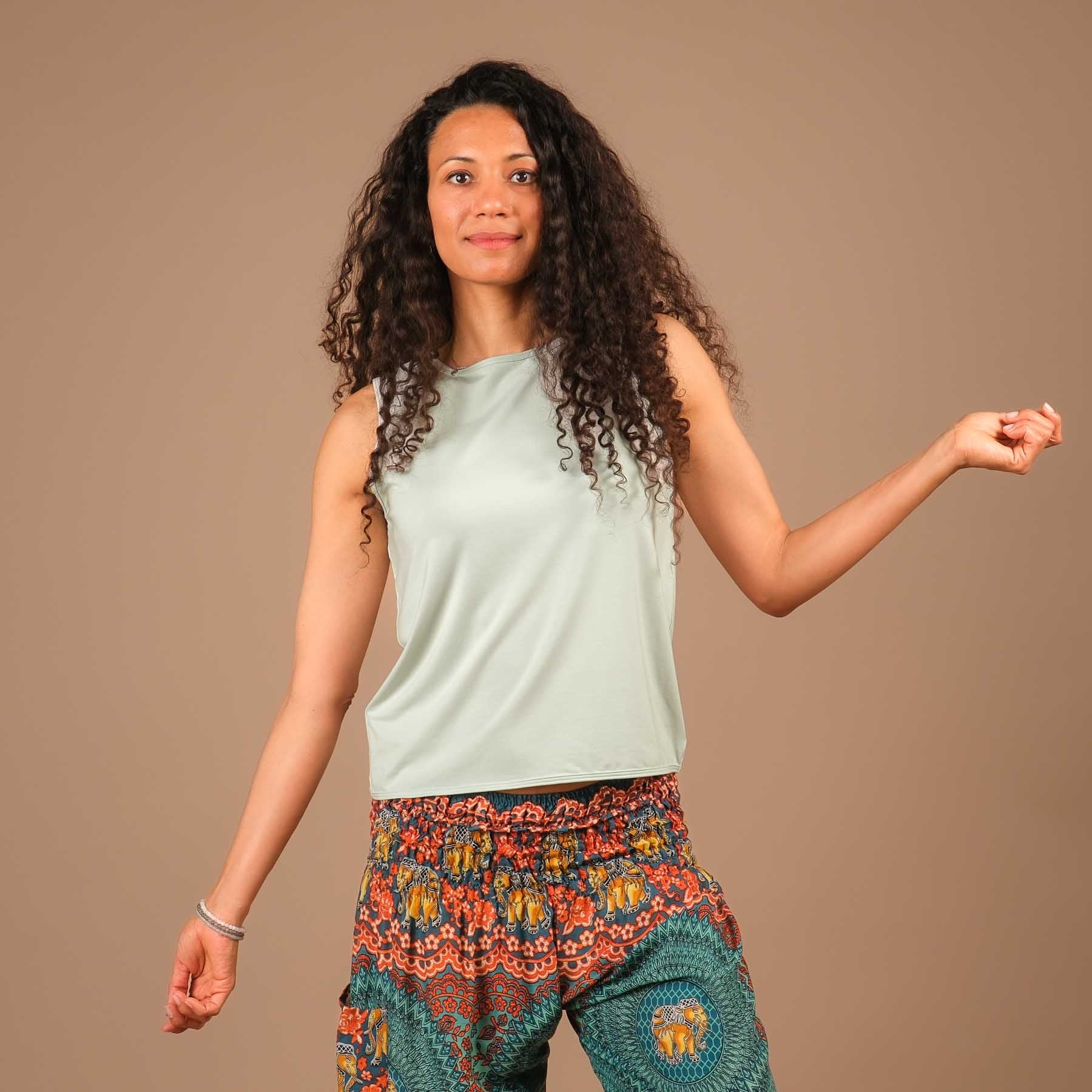 Tank Top Comfy weit nachhaltig in der Schweiz hergestellt mint