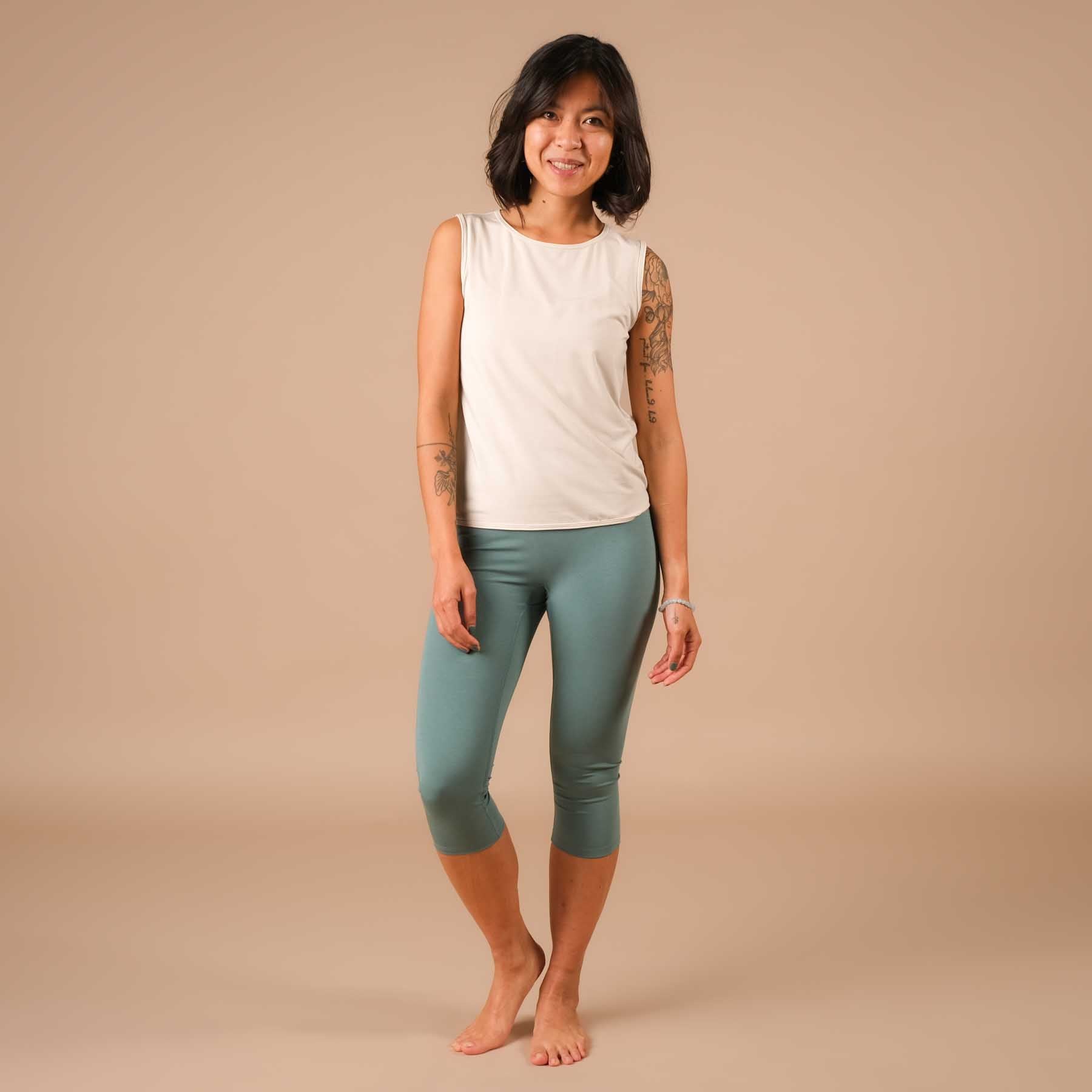 Tank Top Comfy weit nachhaltig in der Schweiz hergestellt sand