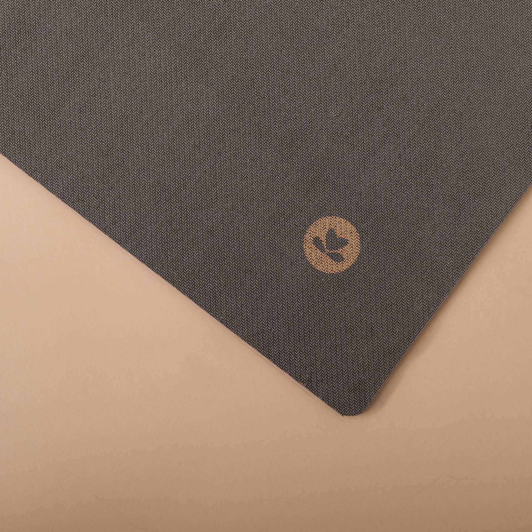 Yogamatte EcoGrip Naturkautschuk FSC anthrazit