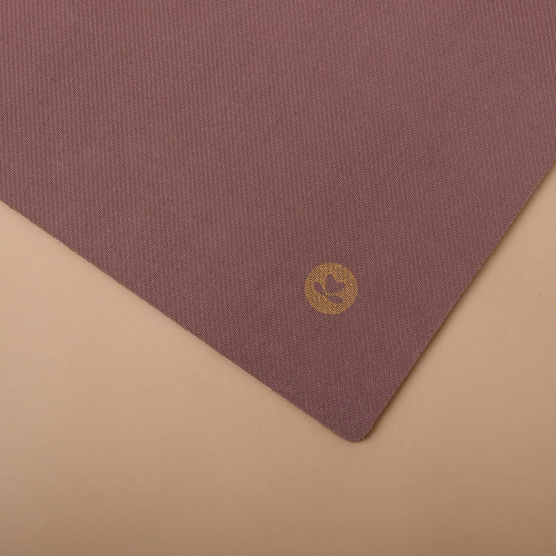 Yogamatte EcoGrip Naturkautschuk FSC aubergine