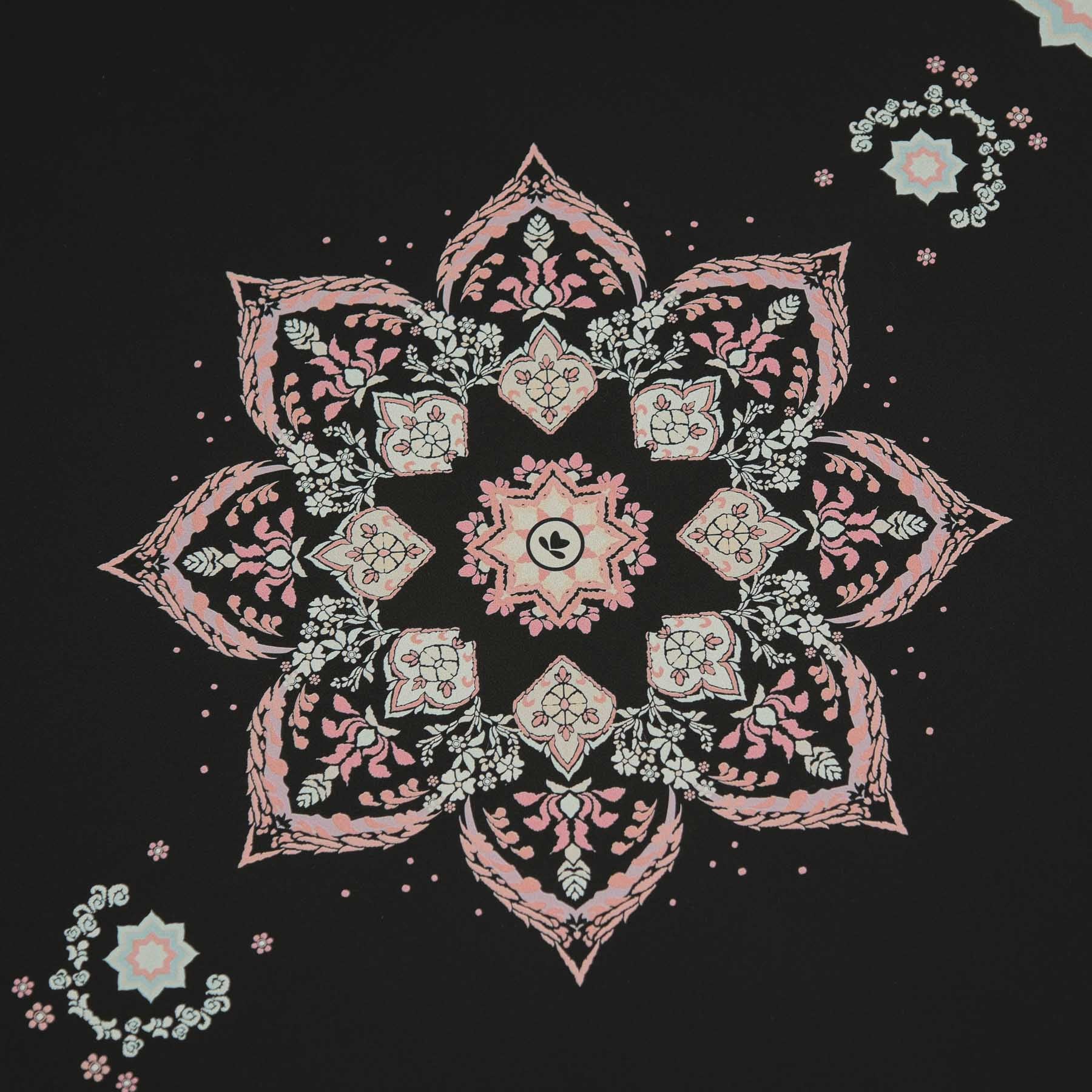 Yogamatte SuperGrip 2.0 Marrakesch schwarz