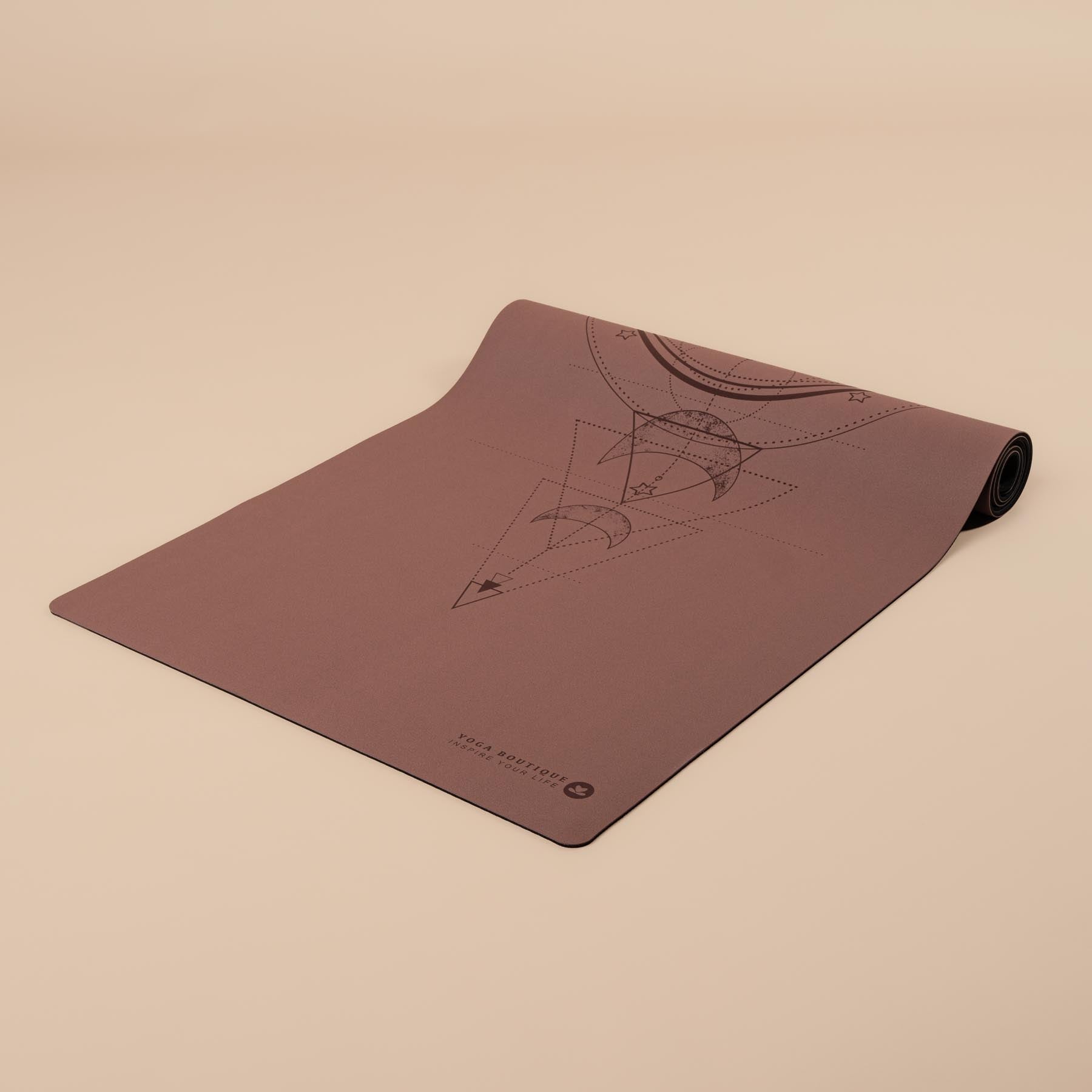 Yogamatte SuperGrip 2.0 Moon braun