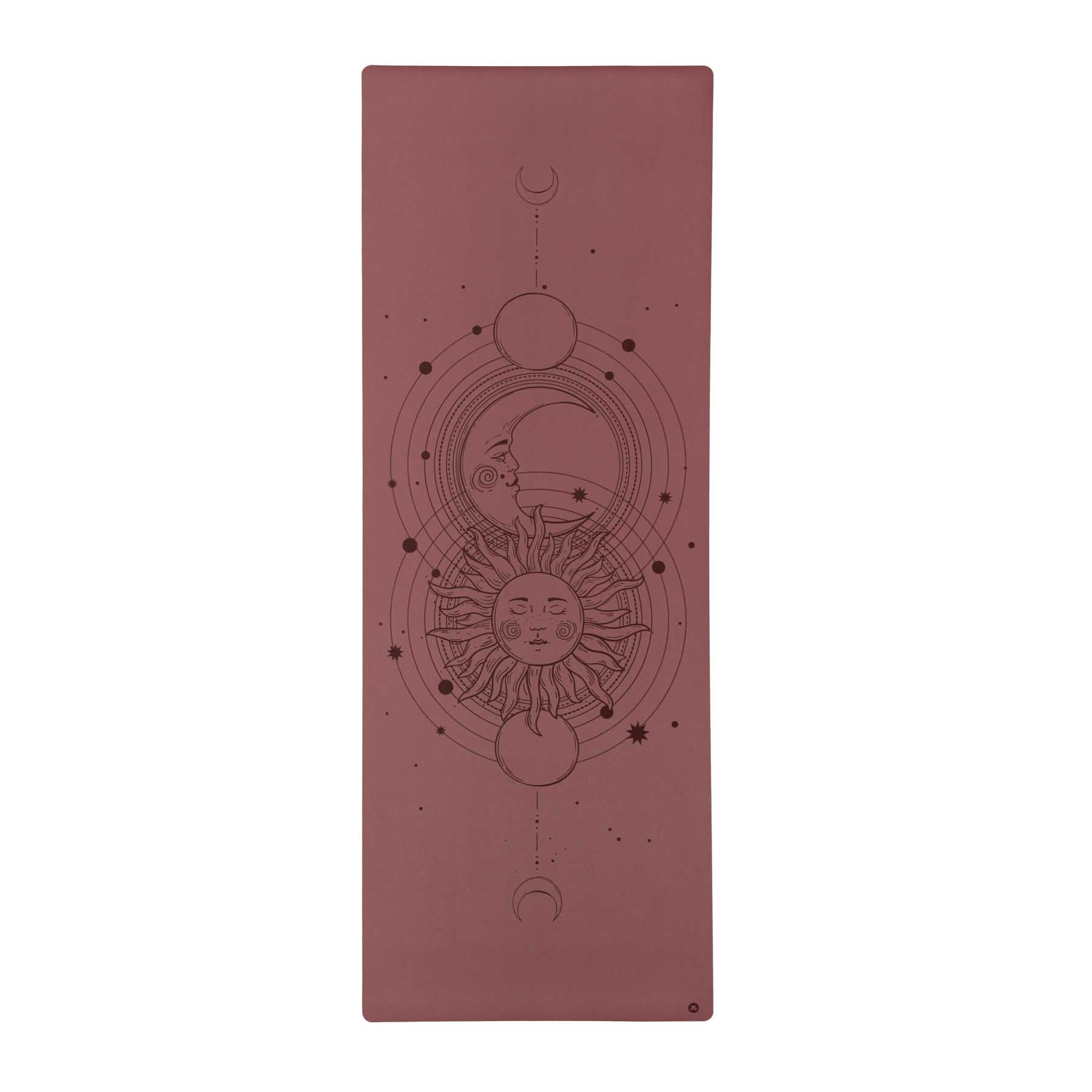 Yogamatte SuperGrip 2.0 Cosmos rutschfeste Yogamatte berry