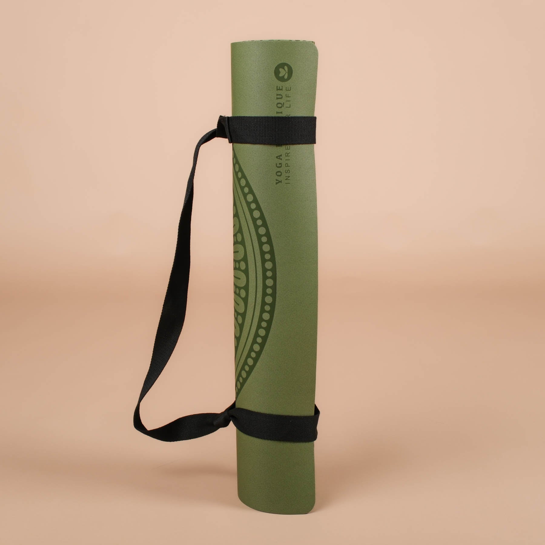 Yogamatte SuperGrip 2.0 Mandala sehr rutschfeste Yogamatte apple aus Naturkautschuk mit guter Halt
