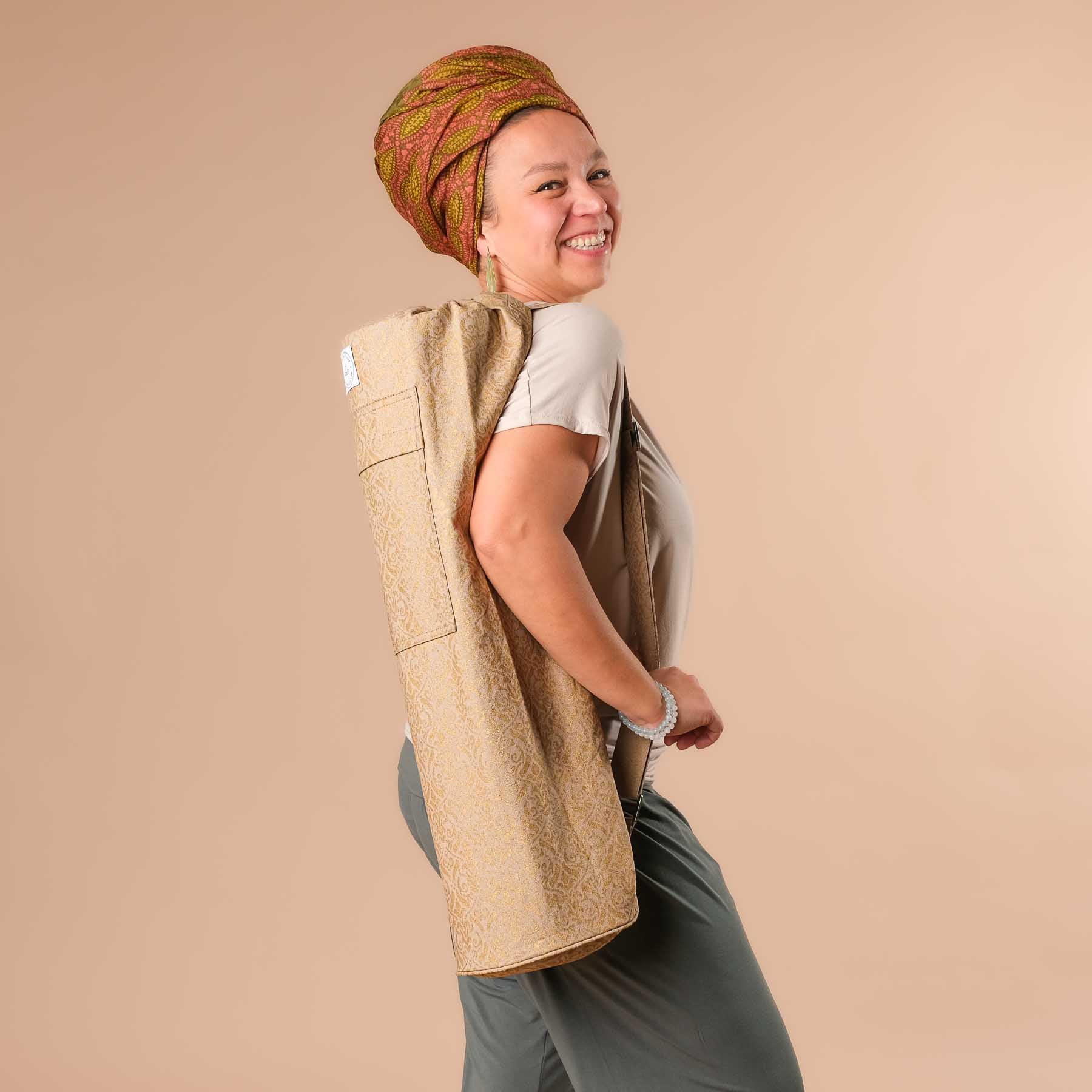 Yogamatten-Tasche Taj Mahal sand