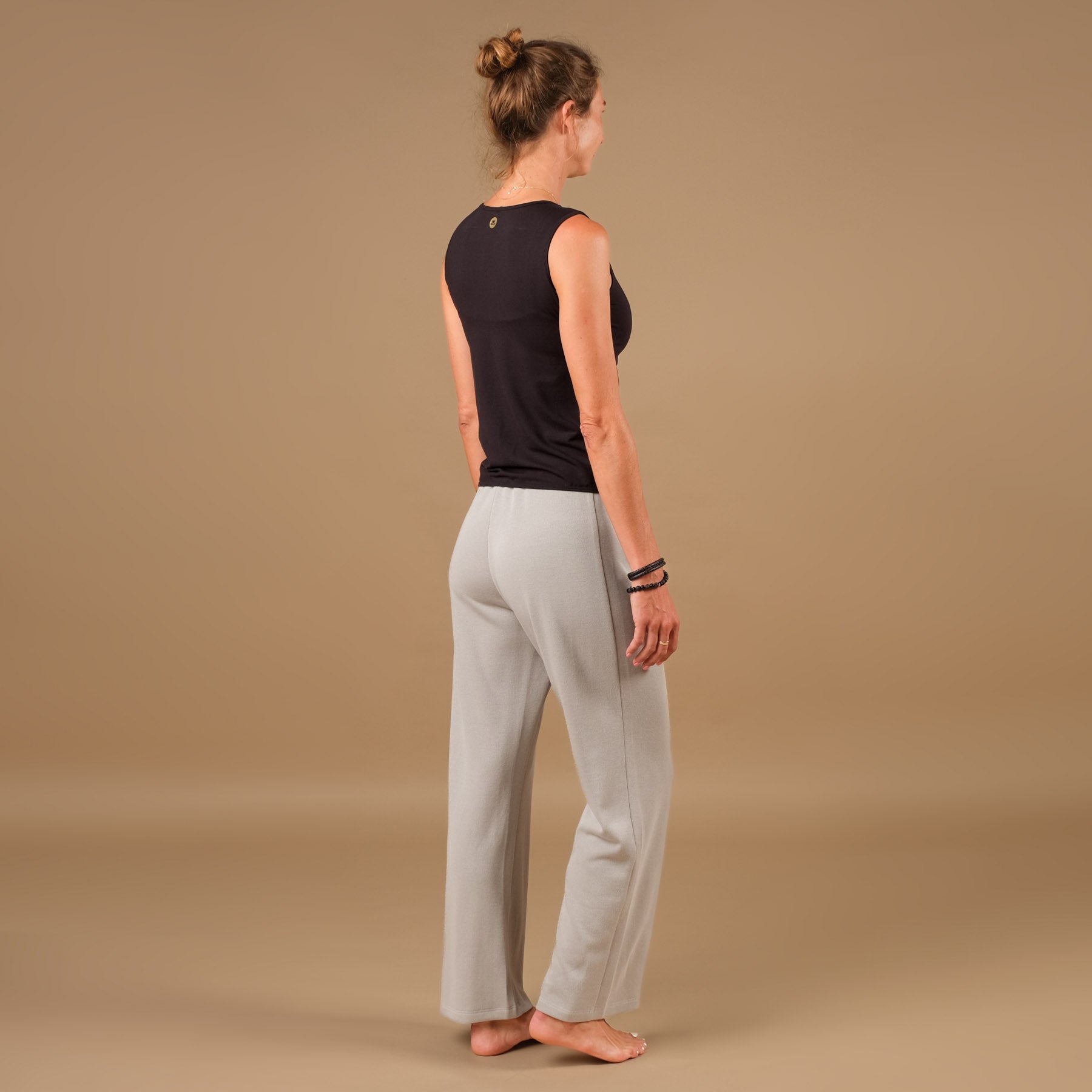 Yoga Culotte weite Hose Cosy Swiss made grau