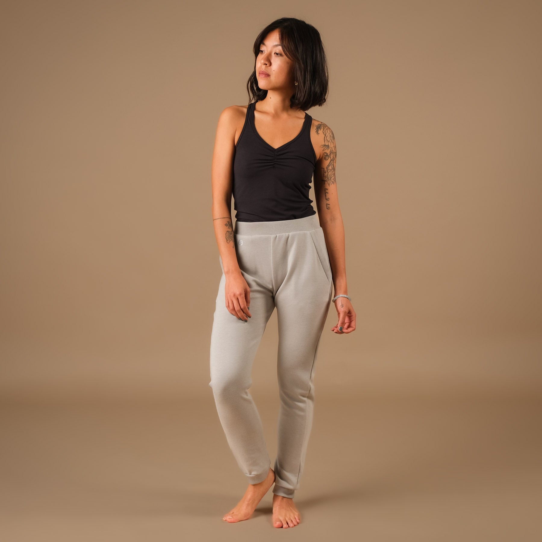 Yoga Jogging Hose unisex Cosy grau