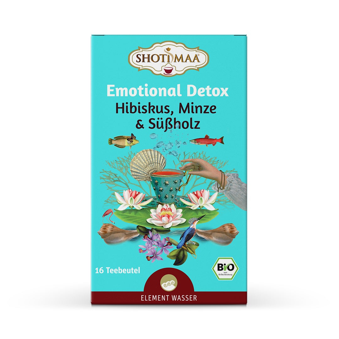 Shoti Maa Elements Wasser Emotional Detox – Hibiskus, Minze & Süssholz