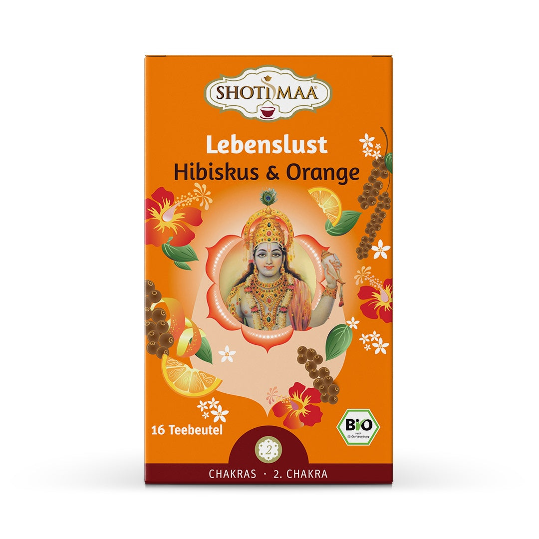 Shoti Maa Chakras Lebenslust – Hibiskus, Orange & Pfeffer