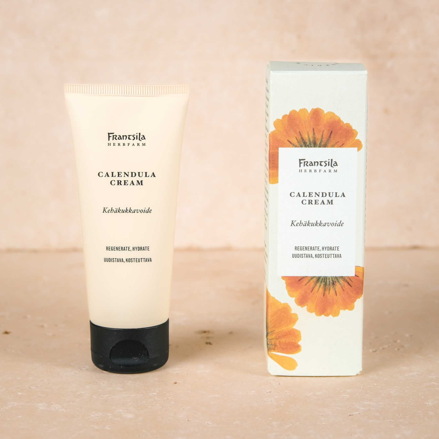 Die Naturkosmetik Calendula (Ringelblumen) Pflegecreme für Gesicht und Körper ist perfekt für die ganze Familie, einschliesslich Babys – und kann für Gesicht und Körper angewendet werden.